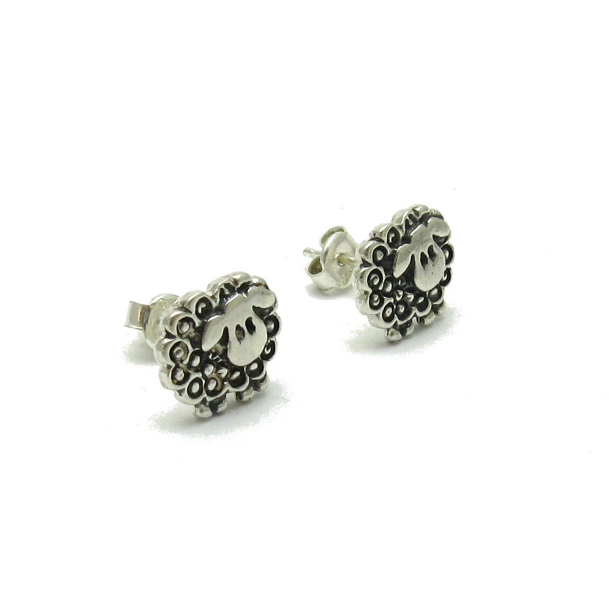 925 Sterling Silver Sheep Stud Earrings for Women - Elegant Empress Jewelry Gift for Birthday, Anniversary & Everyday Wear