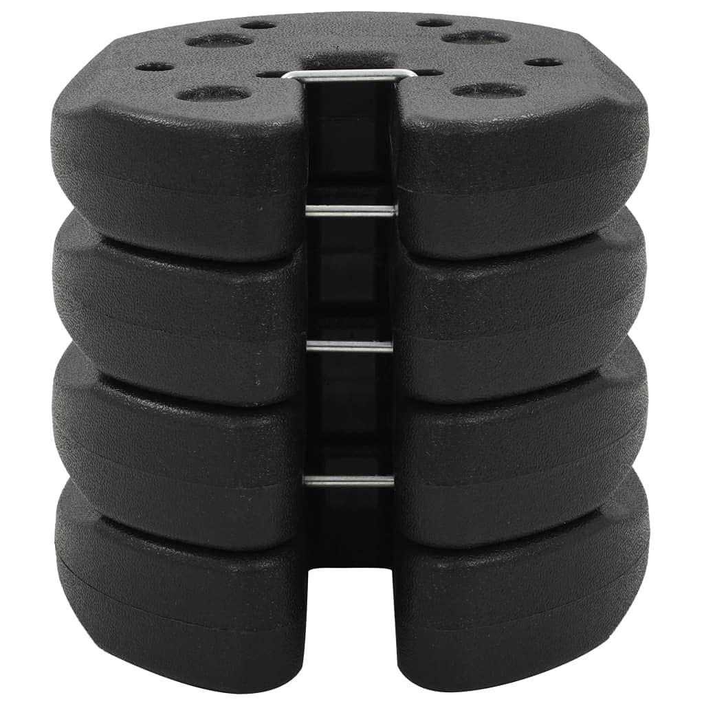 FAMIROSA Gazebo Weight Plates - Set of 4 Heavy Duty 8.7