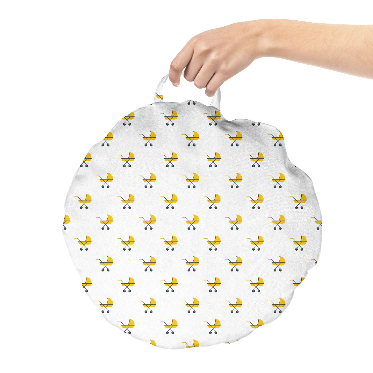 Ambesonne Round Floor Cushion 18