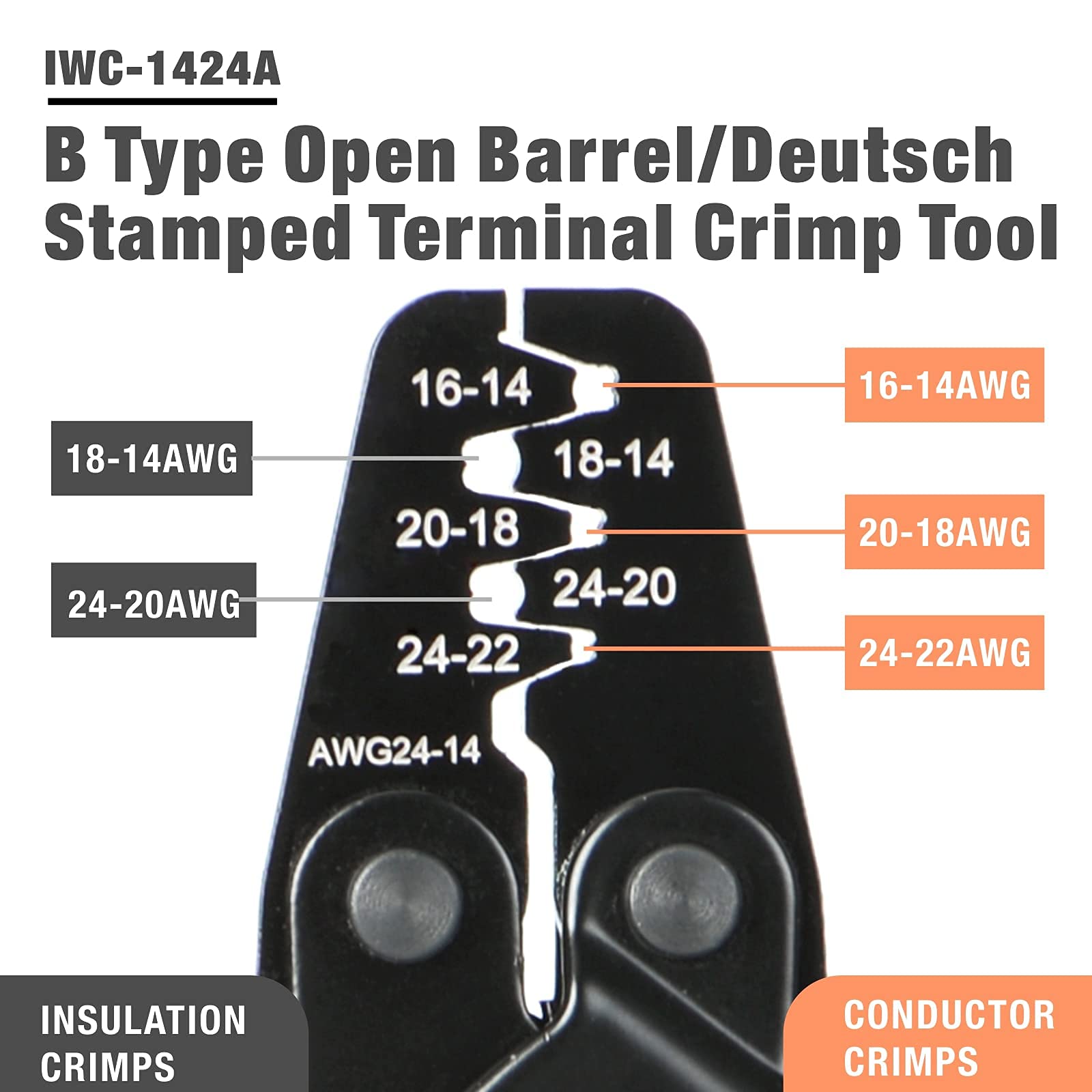 Professional iCrimp Deutsch DT/DTP Series Crimping Tool Kit with Connectors - Perfect for Automotive, Marine, and Industrial Electrical Wiring Applications