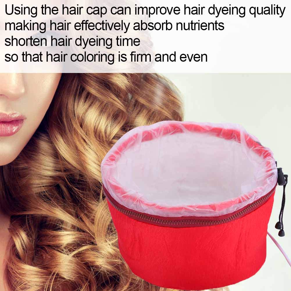Electric Hair Styling Cap - Waterproof & Anti-Static for Salon & Home Use - Perfect for Hair Treatments, Dyeing & Styling