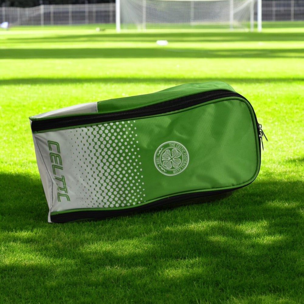 Celtic Official Soccer Boot Bag - Durable Football Cleats Storage for Training & Travel - Perfect for Players, Coaches & Fans