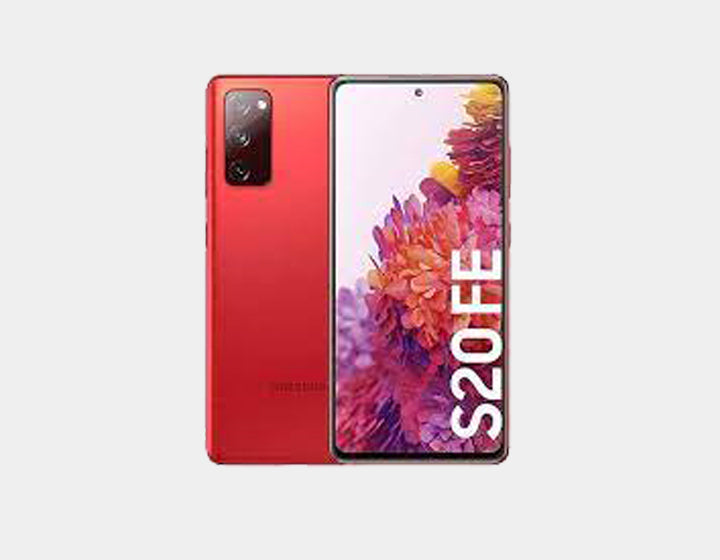 Samsung Galaxy S20 FE G780F 128GB 6GB RAM Dual SIM GSM Unlocked Smartphone - Cloud Red | 6.5