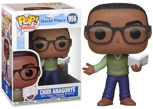Chidi Anagonye Funko Pop! Vinyl Figure - The Good Place TV Show Collectible - Perfect for Office Decor, Pop Culture Collections, and The Good Place Fans