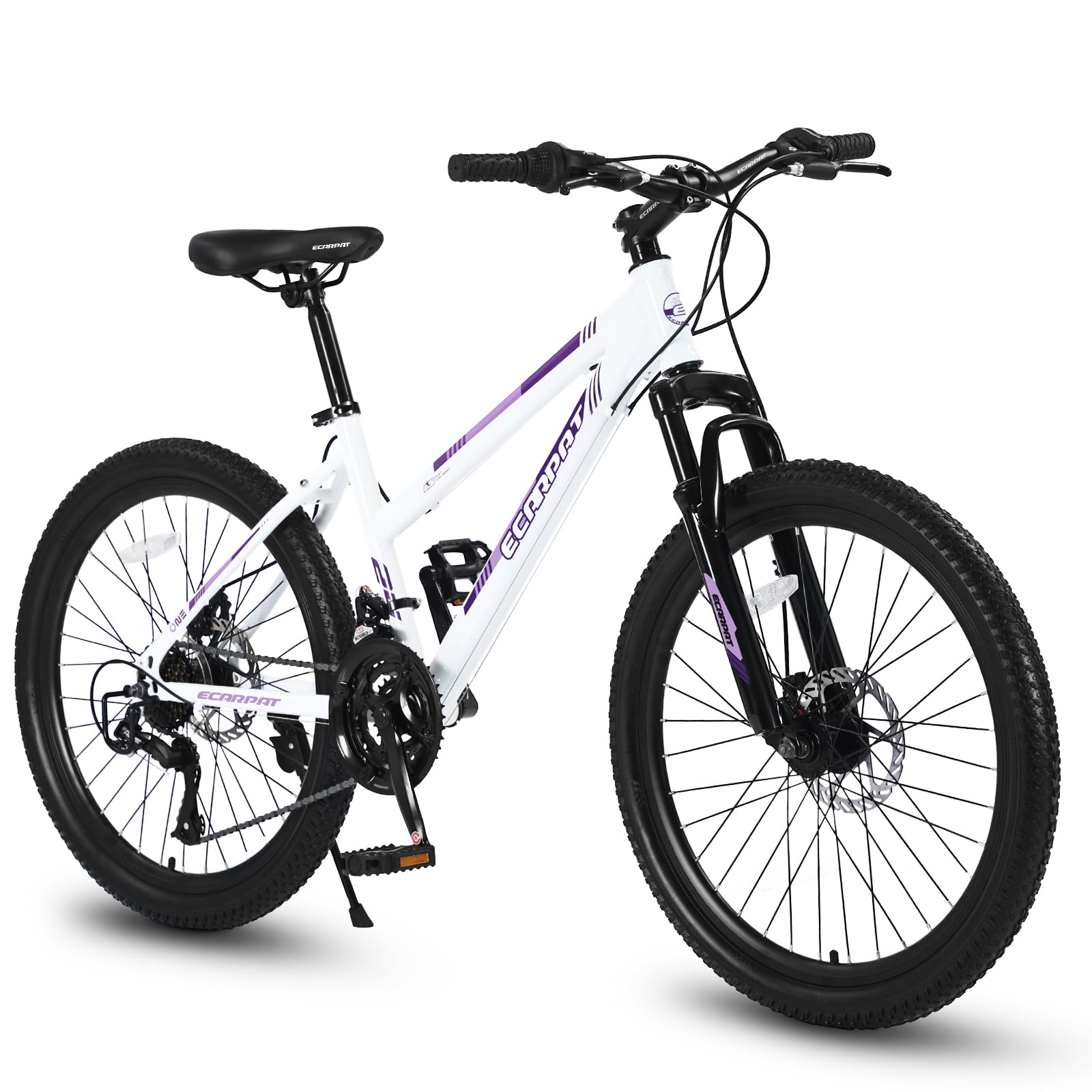 **24/26/27.5 Inch Women's & Girls' Mountain Bike - 21-Speed Commuter Bike for Ages 10+ | Perfect for School, Work, Daily Commuting & Snow Riding | Great Birthday & New Year Gift**