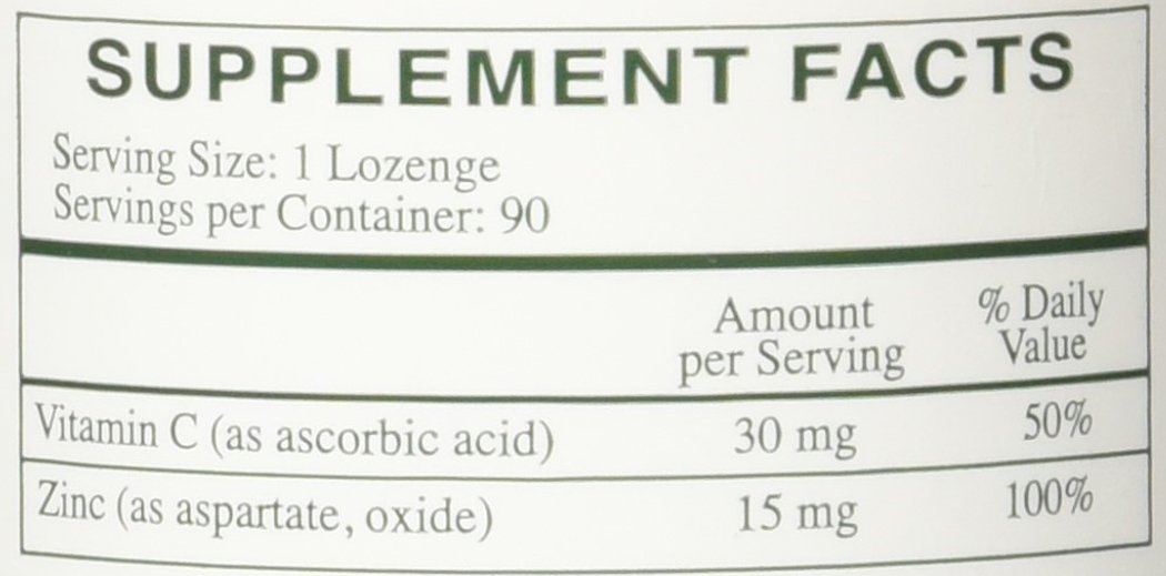 Rx Vitamins Zinc Lozenges for Immune Support - 90 Count | Sugar-Free Immune Booster for Cold & Flu Season, Travel & Daily Wellness