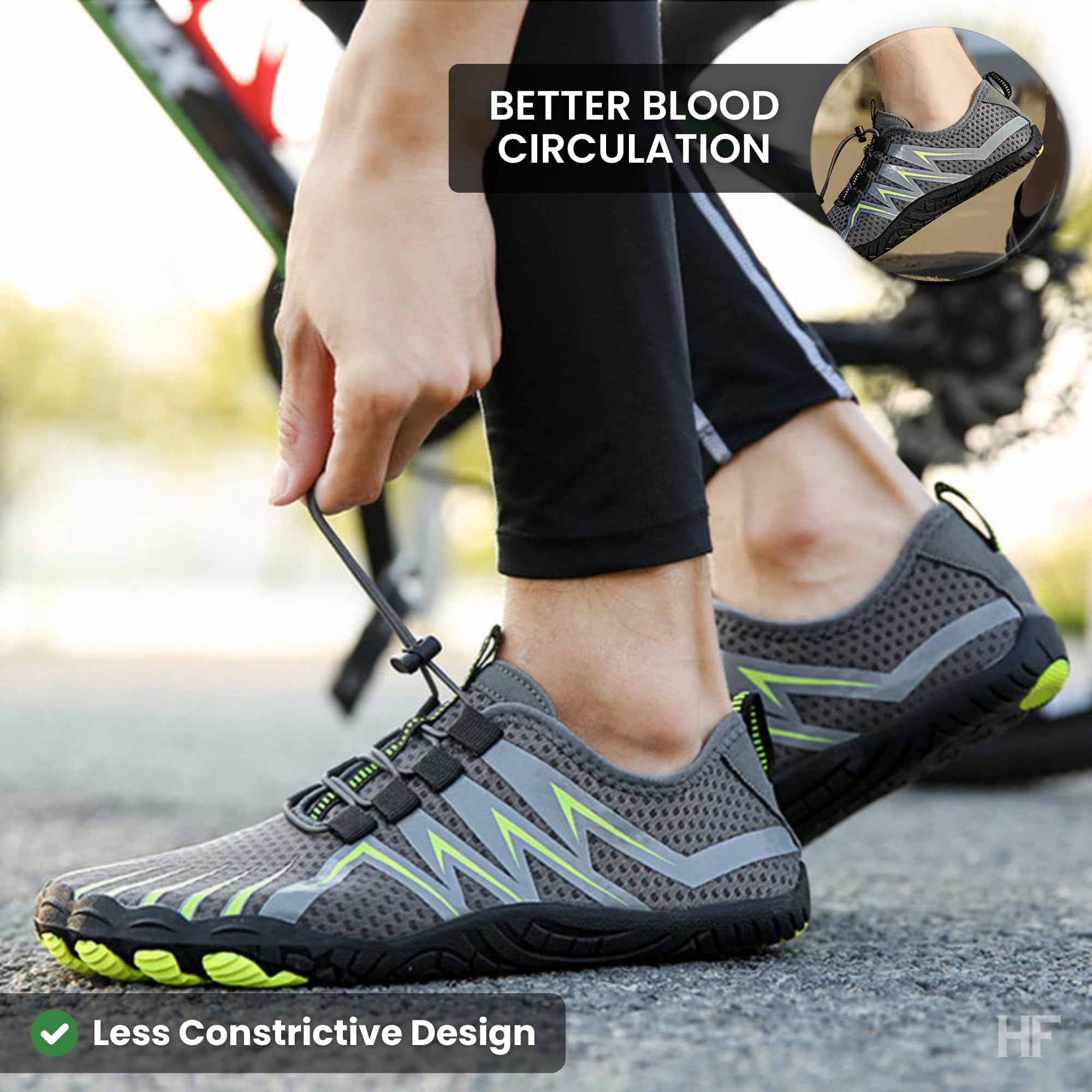 Panthera Max - Lightweight Barefoot Shoes for Men & Women | Non-Slip, Quick-Dry & Breathable | Wide Toe Box Design | Perfect for Running, Walking & Outdoor Activities | Unisex Fashion Sneakers