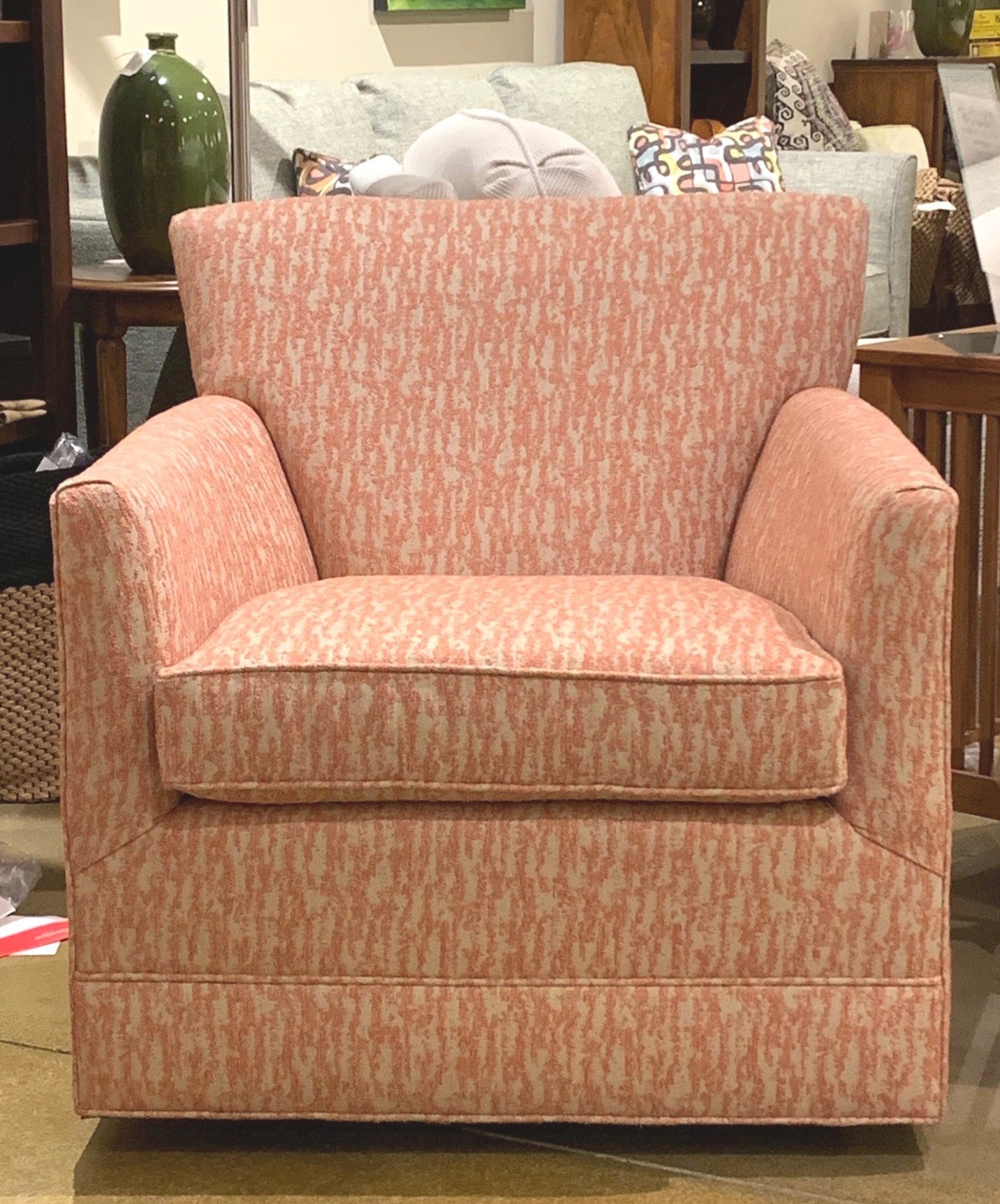 Natalie Swivel Chair - Modern Office & Living Room Accent Chair with 360-Degree Rotation - Perfect for Home Office, Conference Room & Lounge Areas