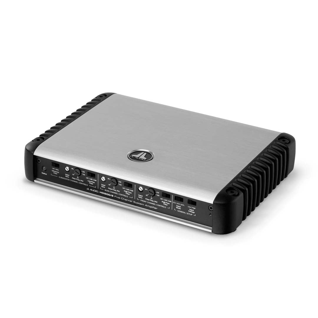 JL Audio HD900/5 HD Series Class D 5 Channel Car Amplifier - 900W RMS Power for Premium Car Audio Systems | Perfect for SUVs, Trucks & Custom Car Stereo Upgrades