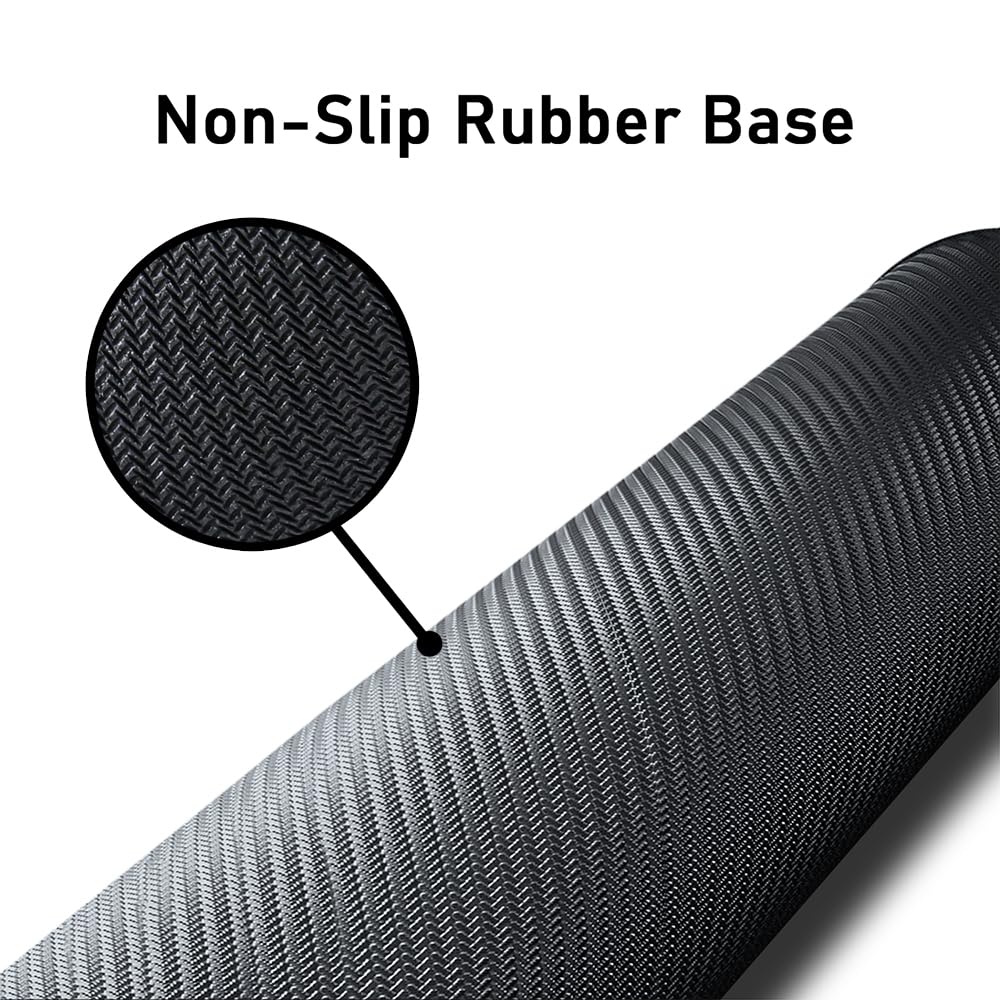 Non-Slip Rubber Base Desk Pad Protector - Textured Waterproof Mouse Pad with Stitched Edges, 31.5 x 11.8 Inches Large Desk Mat for Computer, Laptop, Gaming, Office & Home Use - Cherry Blossom Design - Perfect for Workstations, Gaming Setups & Home Offices