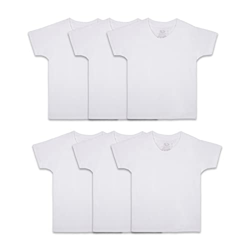T Shirt - Toddler - 6 Pack - White