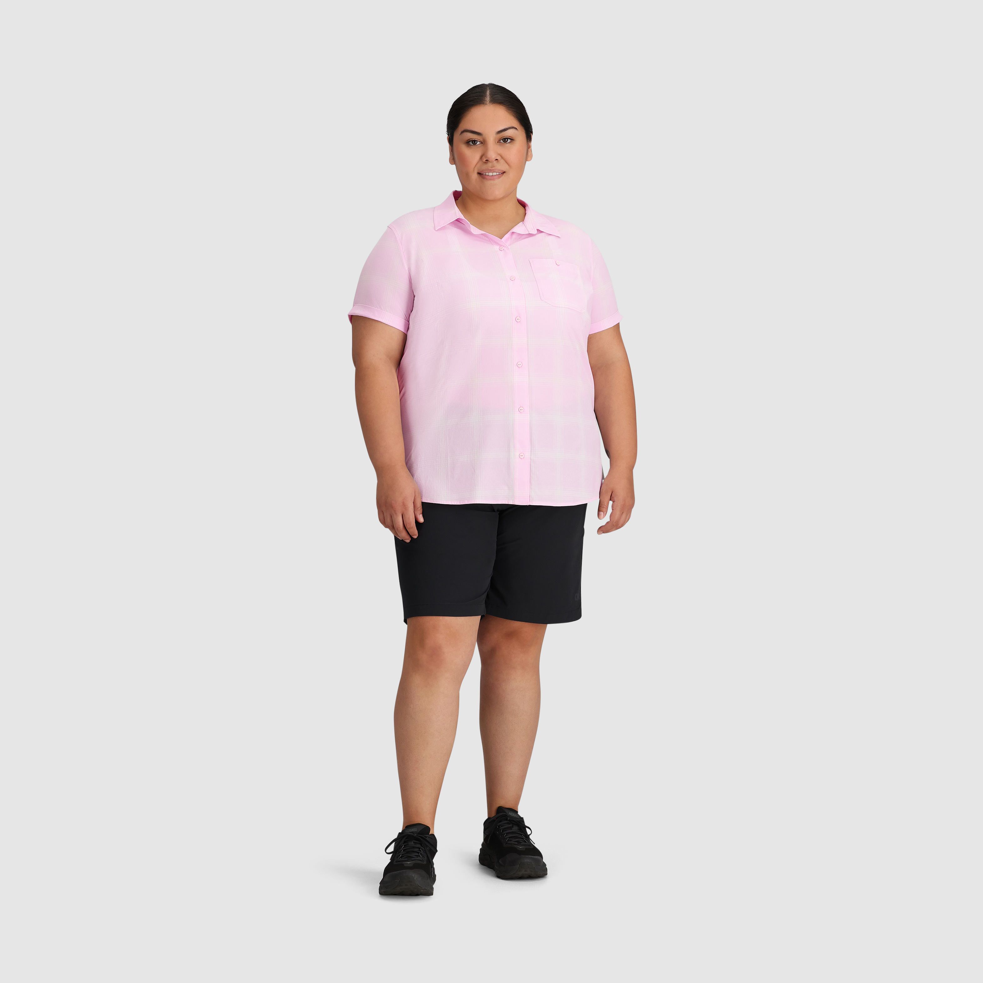 Women's UPF 50+ Sun Protection Short Sleeve Shirt - Lightweight Quick-Dry UV Shirt for Hiking, Beach & Outdoor Activities
