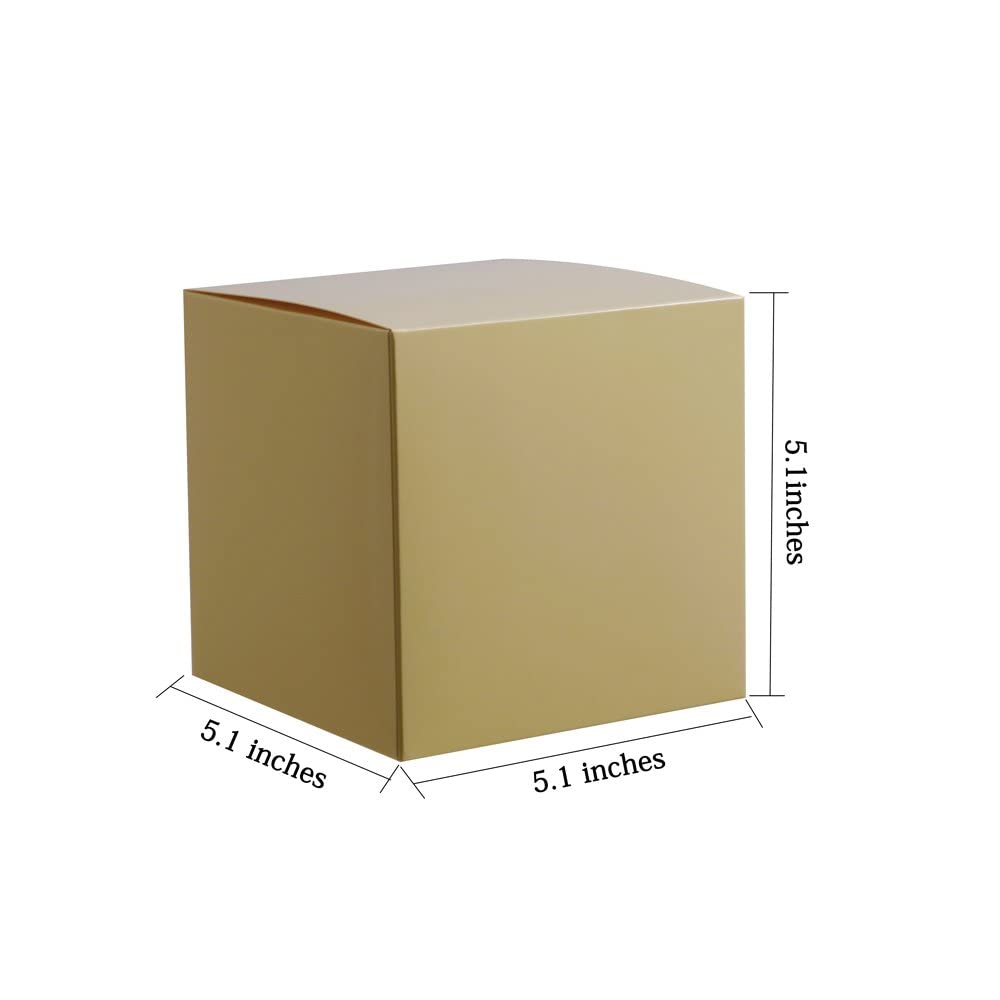 Ezek 12-Pack Square Gift Boxes for Birthdays, Weddings & Holidays - Elegant Present Packaging for All Giving Occasions