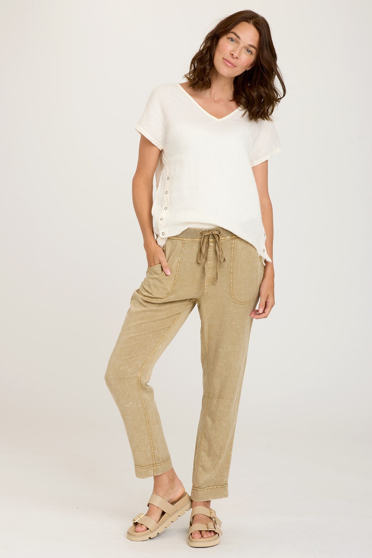 Rian Top Muted Primrose - Women's Casual Floral Blouse for Spring & Summer | Perfect for Office, Date Night & Outdoor Activities