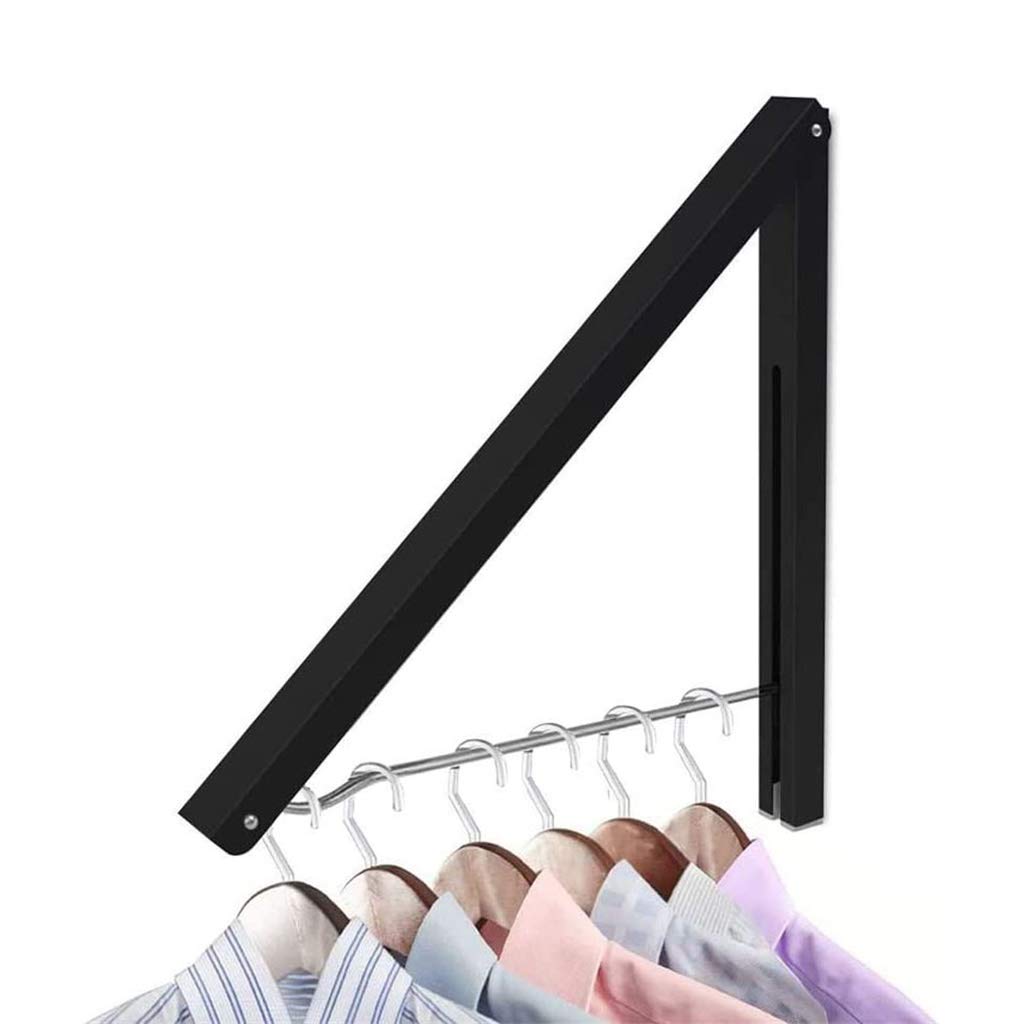 Retractable Wall Mounted Clothes Rack - Aluminum Alloy Drying Hanger for Laundry Room