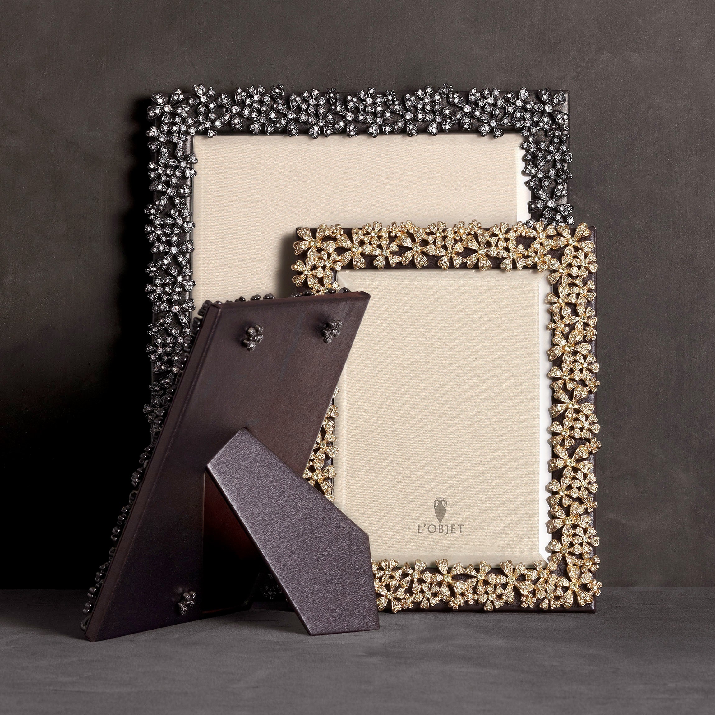 4x6 Platinum Garland Frame - Elegant Photo Display for Weddings, Anniversaries & Home Decor