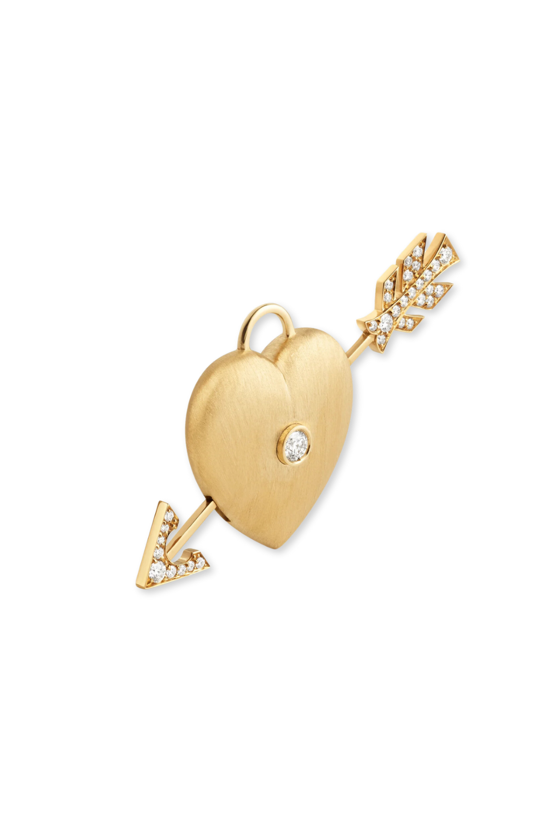 Pierced Heart Charm - Elegant Silver Pendant for Necklace, Bracelet & Jewelry Making - Perfect for Gifts, Valentine's Day & Romantic Occasions