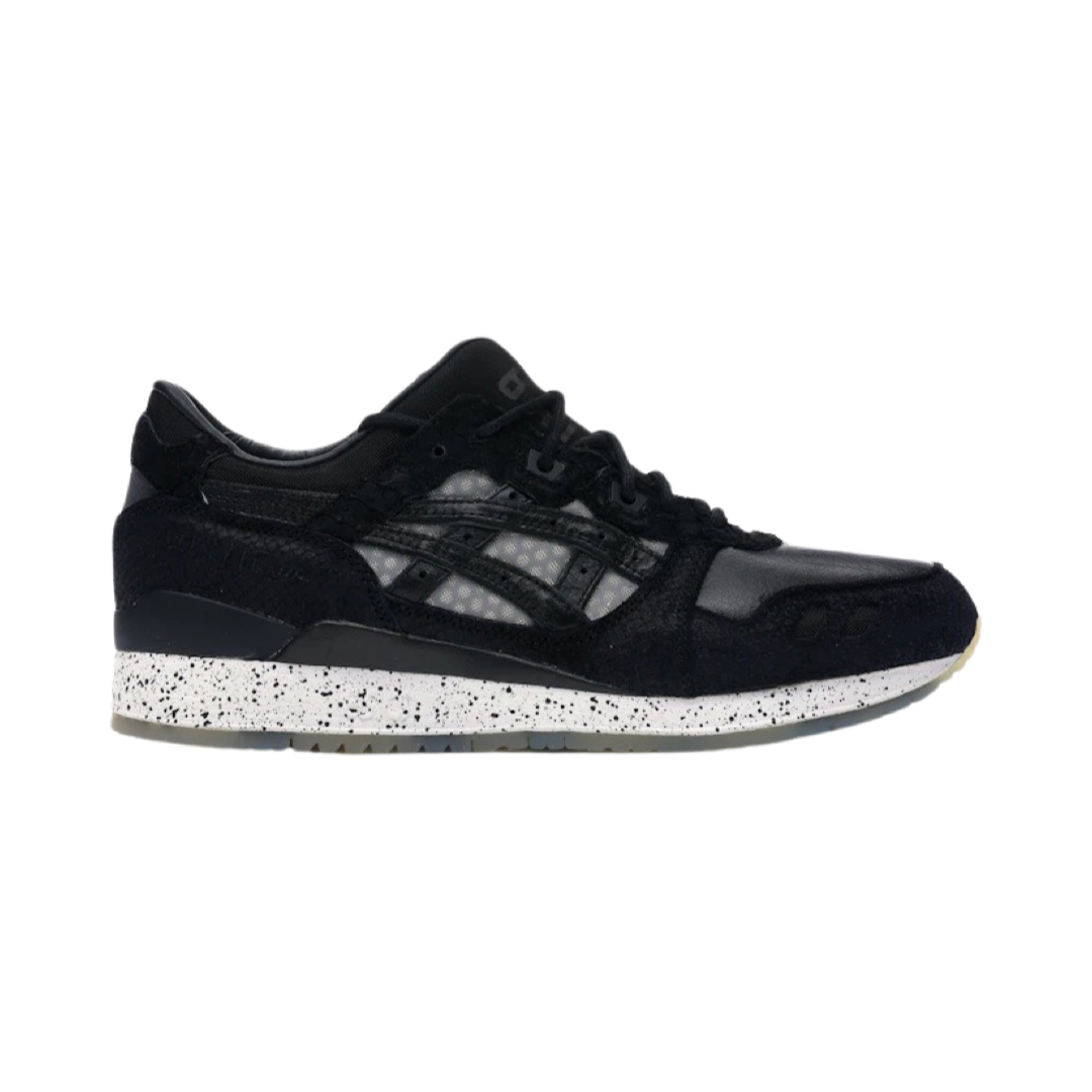 Asics Gel Lyte III Bait Nightmare Black Silver Running Shoes - Men's Lightweight Sneakers for Jogging, Gym Workouts & Casual Wear