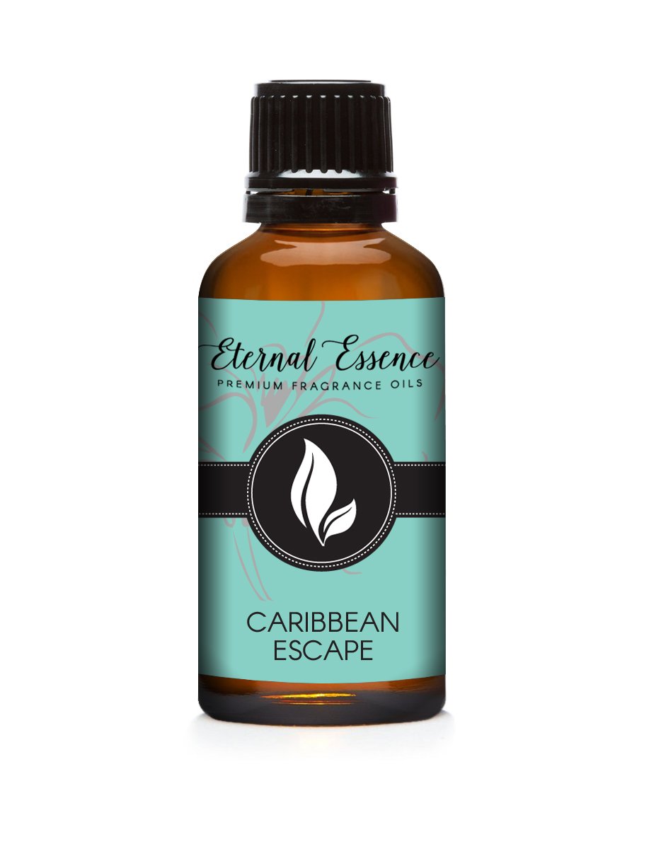 Premium Caribbean Escape Fragrance Oil - 30ml Aromatherapy Essential Oil for Relaxation, Massage & Home Diffuser - Eternal Essence Oils