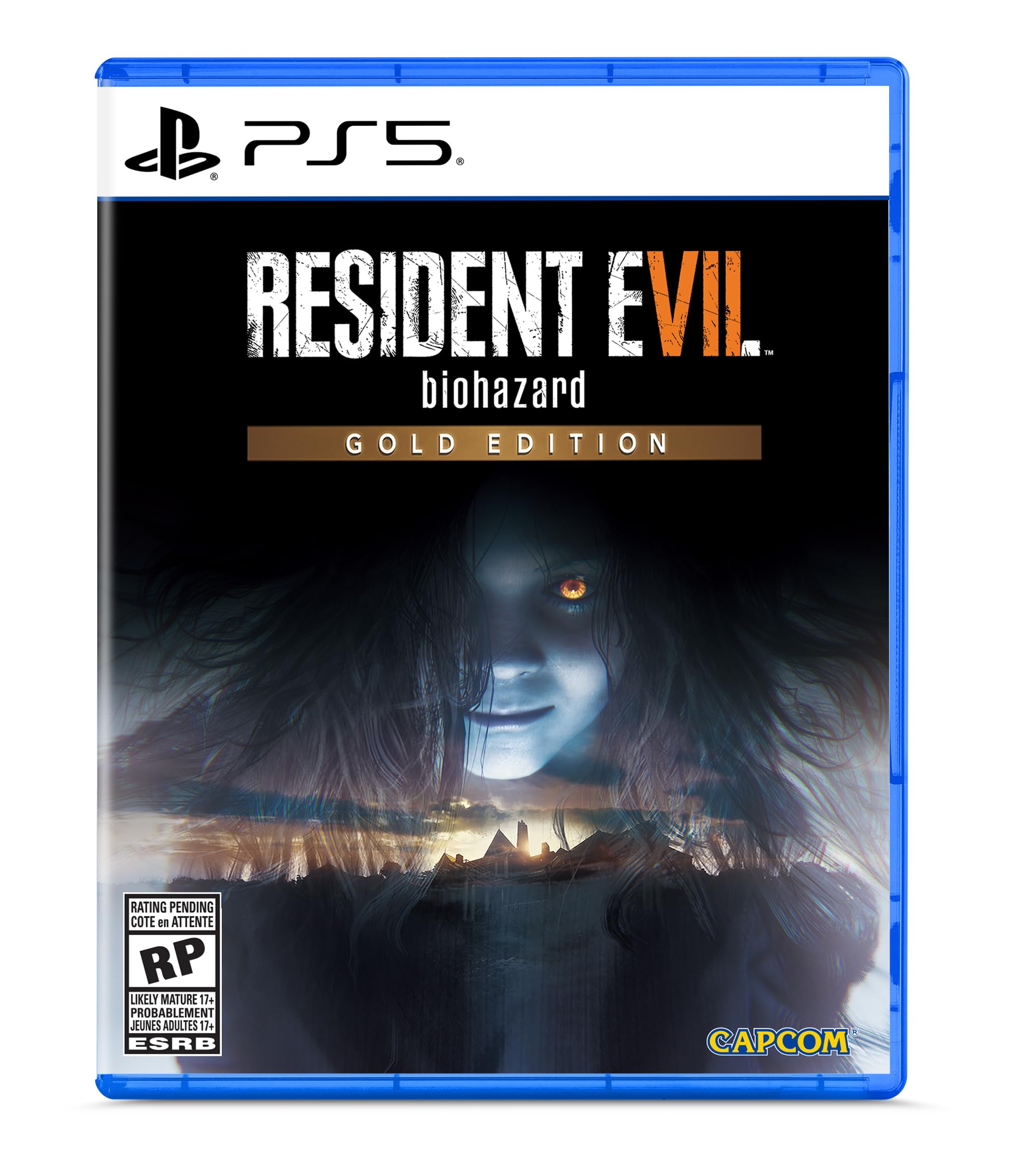 Resident Evil 7 Biohazard Gold Edition for PS5 - Complete Horror Survival Game with All DLCs | Perfect for Halloween Gaming & Thriller Fans
