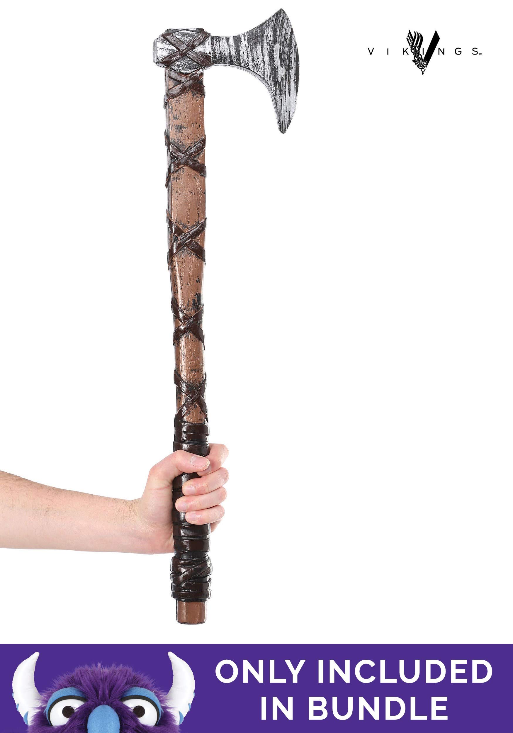 Vikings Ragnar Lothbrok Red Toy Shield - Kids Role Play Costume Accessory for Halloween, Cosplay & Medieval Themed Parties