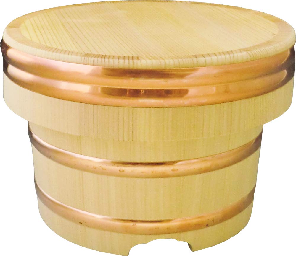 Premium Japanese Edo-Style Kiso Craft Hitsu Wooden Tea Tray - Handmade in Japan for 7 Tea Cups - Perfect for Traditional Tea Ceremonies & Home Decor