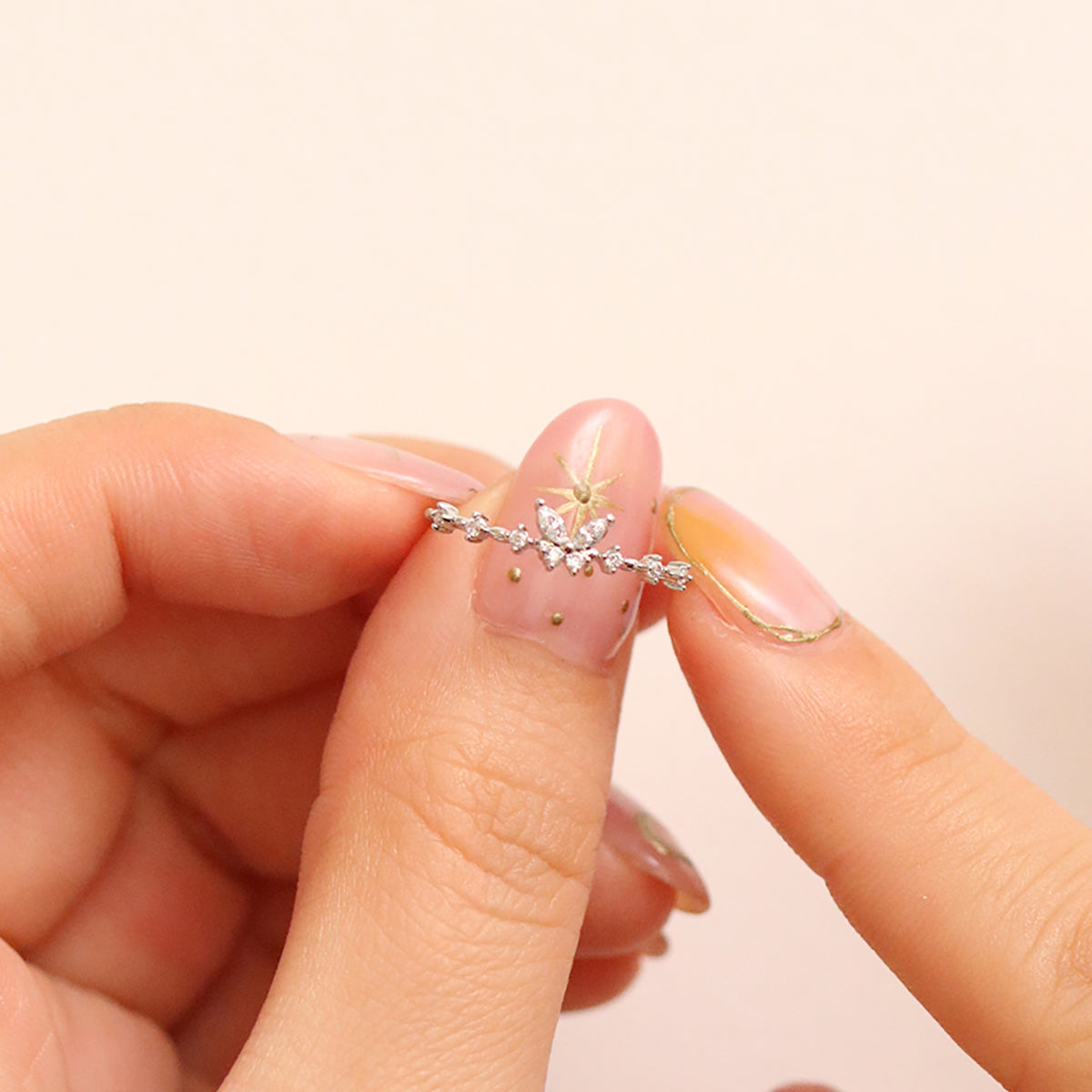 Elegant Cubic Zirconia Butterfly Ring for Women - Dainty & Sparkling Jewelry Gift for Her - Perfect for Valentine's Day, Anniversary & Special Occasions