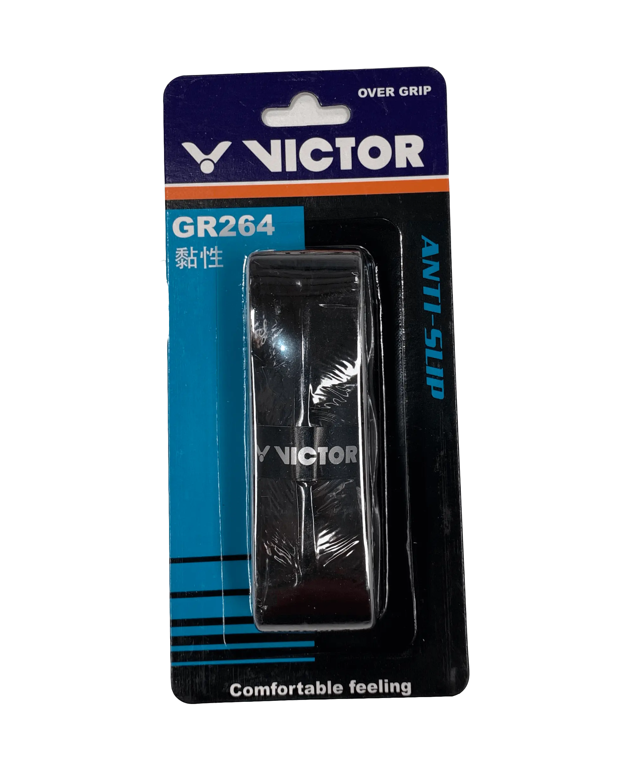 Victor GR264A Anti-Slip Overgrip - 12 Pack Tennis Badminton Squash Racket Grip Tape - Enhanced Sweat Absorption & Superior Traction for Sports Performance