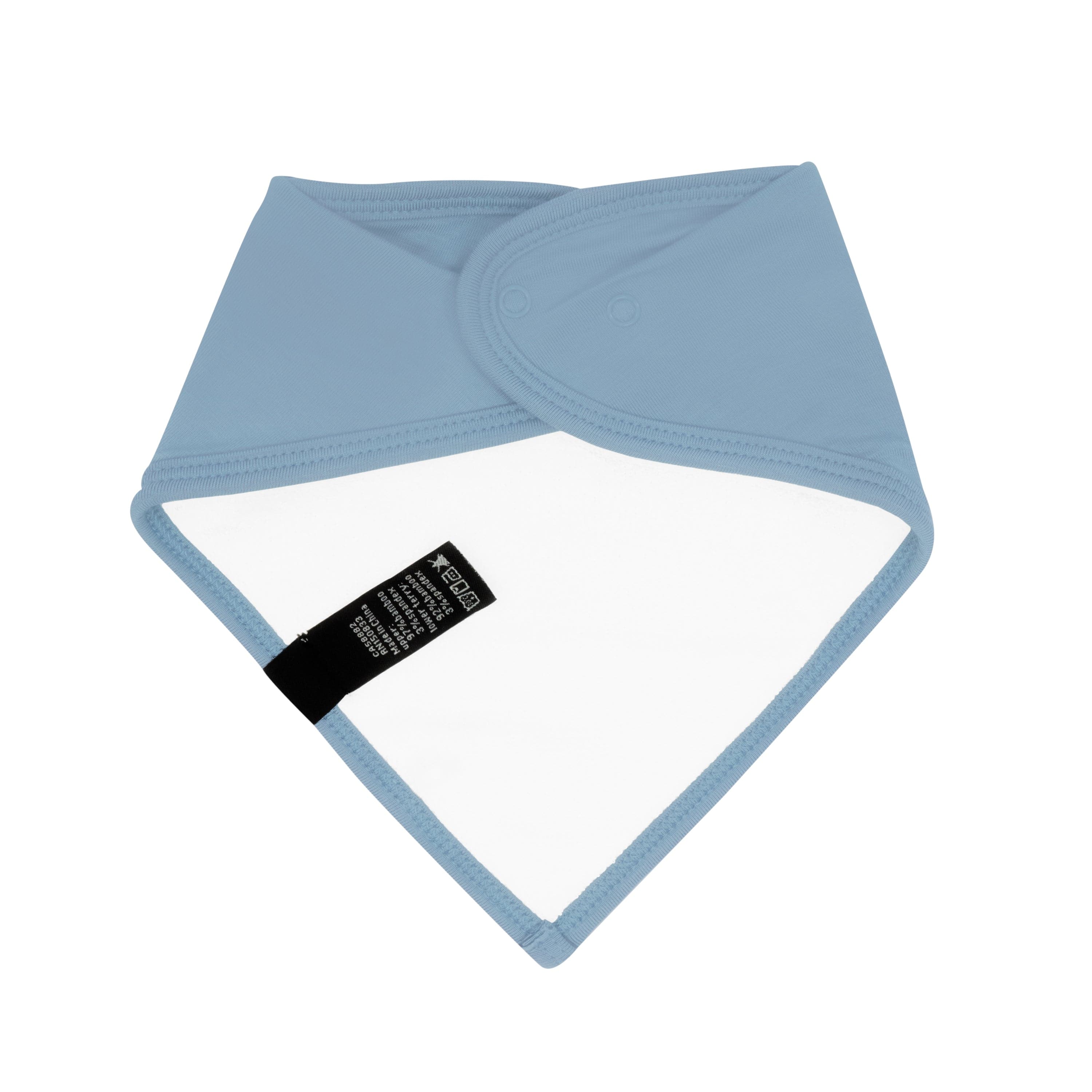 Slate Baby Bib - Soft, Absorbent & Adjustable for Mess-Free Feeding - Perfect for Infants & Toddlers at Home or On-the-Go