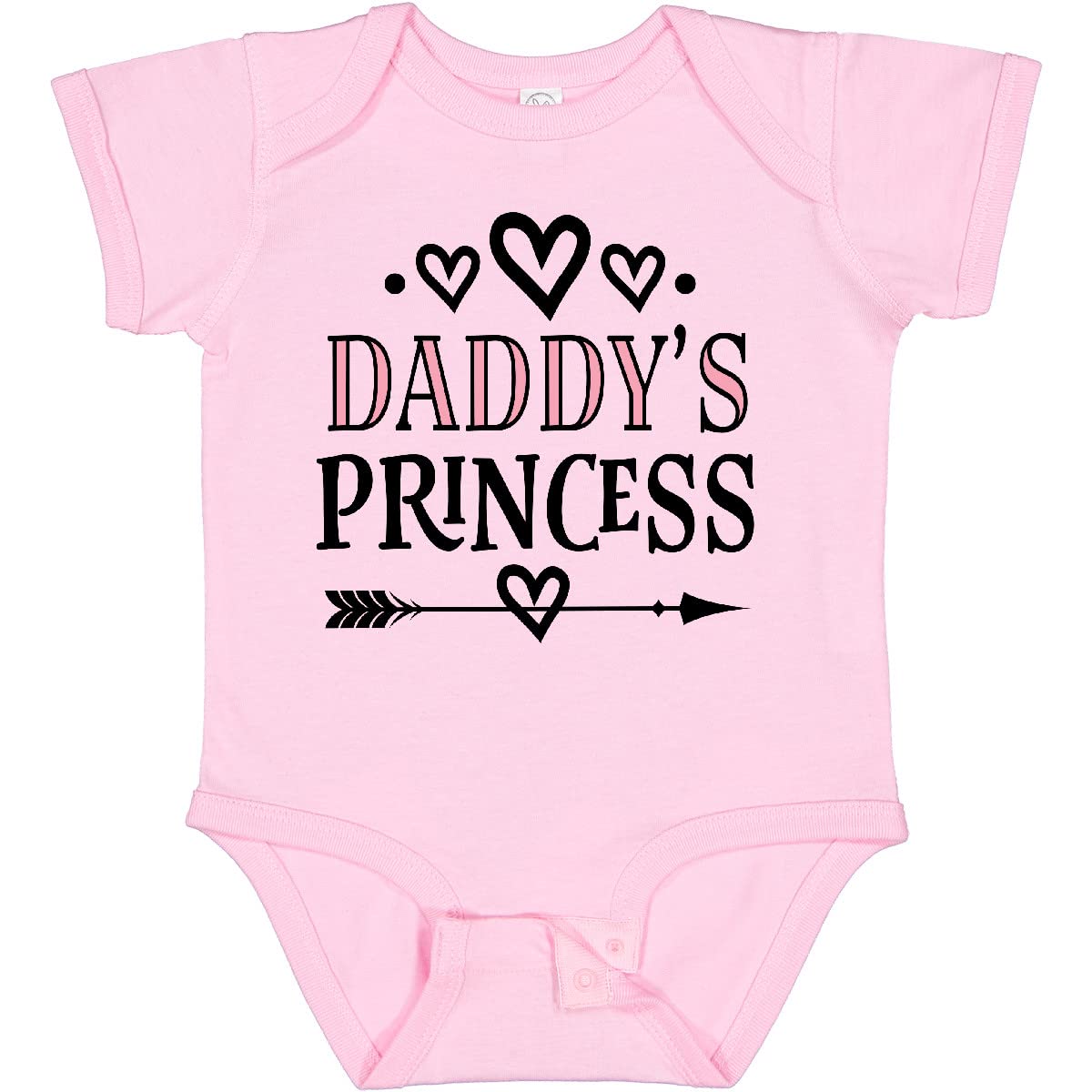 Inktastic Daddy's Princess Baby Bodysuit - Cute & Soft Infant Onesie for Newborns & Toddlers - Perfect for Family Photos, Birthdays & Everyday Wear