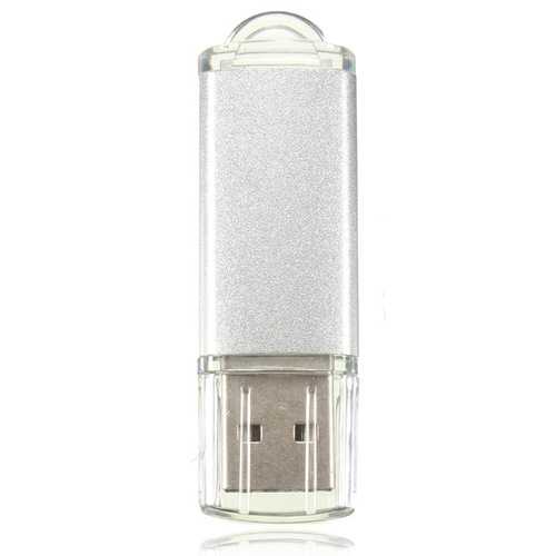 10-Pack 128MB USB 2.0 Flash Drives - Silver Candy Design Portable Memory Sticks for Data Storage, File Transfer, School & Office Use