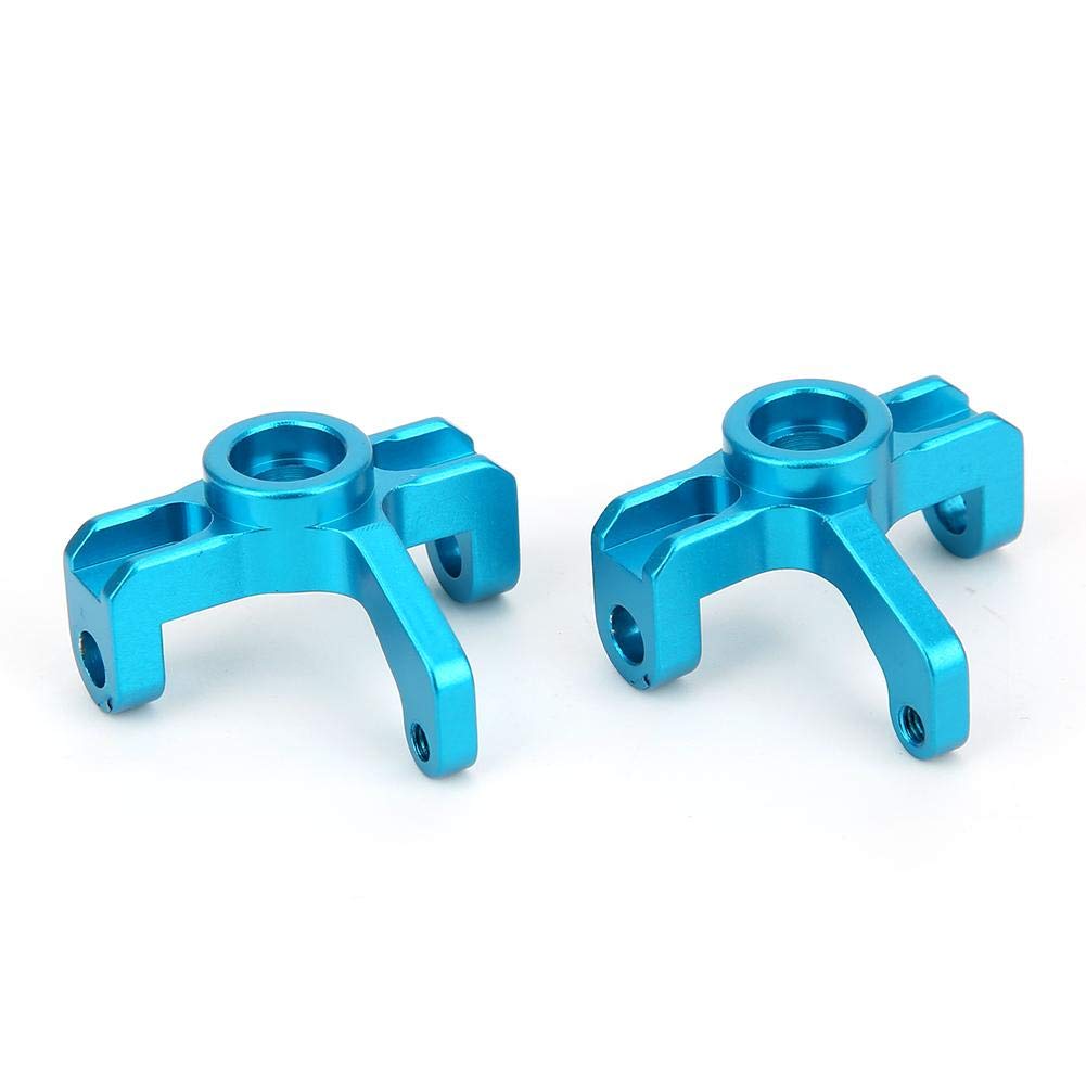 WLtoys RC Car Steering Hub Base & Knuckle - Blue 1251B for DIY Assembly & Repairs