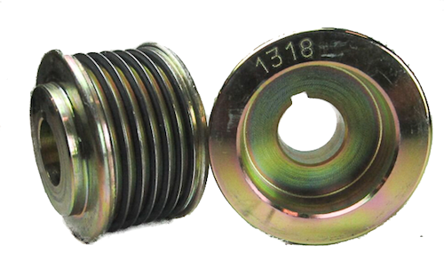 1318 Pulley K 6, 1.9 (Serpentine) 17mm - Replacement Belt Pulley for Automotive & Industrial Machinery