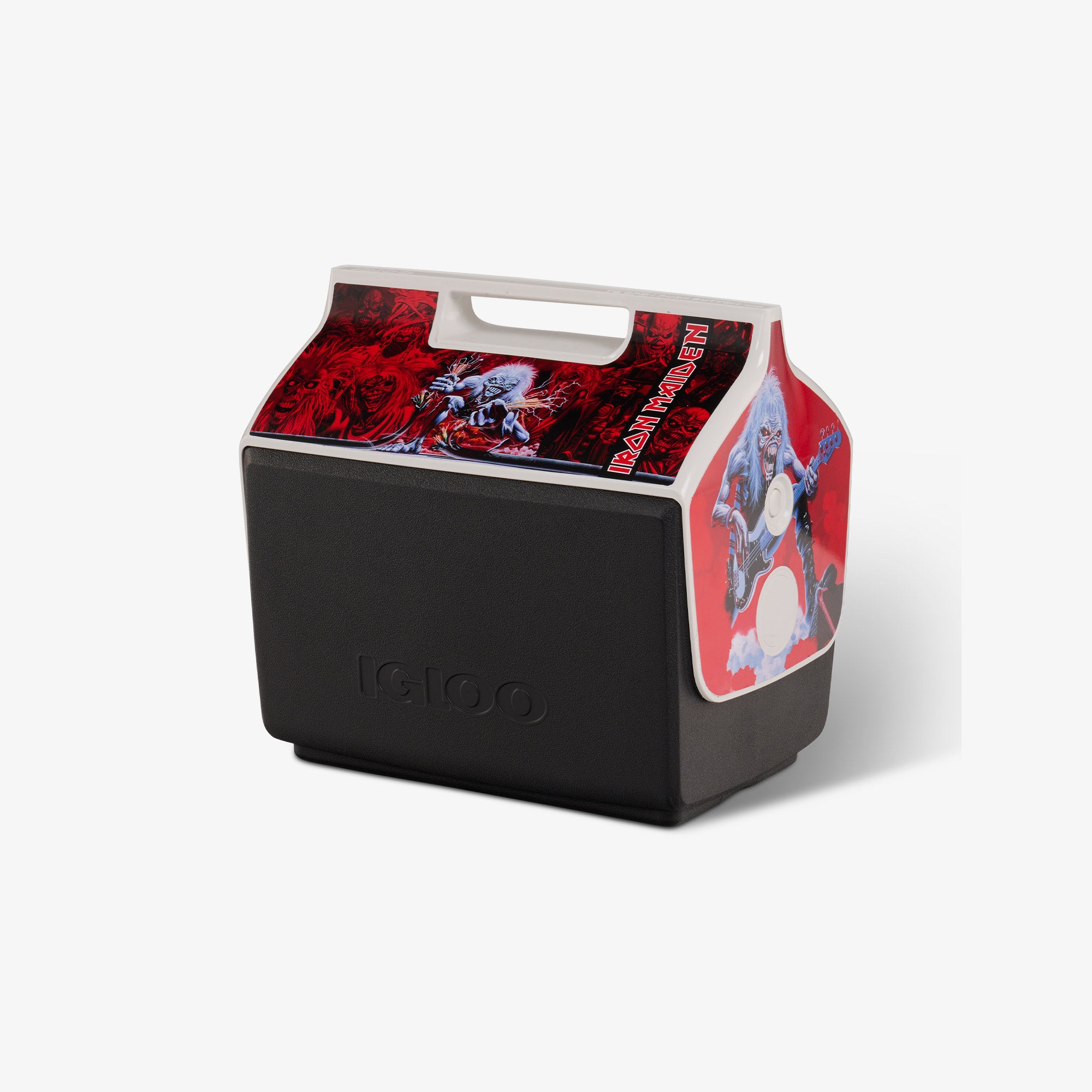 Iron Maiden Real Live Wire Playmate Classic 14 Quart Cooler - Perfect for Camping, Beach Trips & Outdoor Adventures