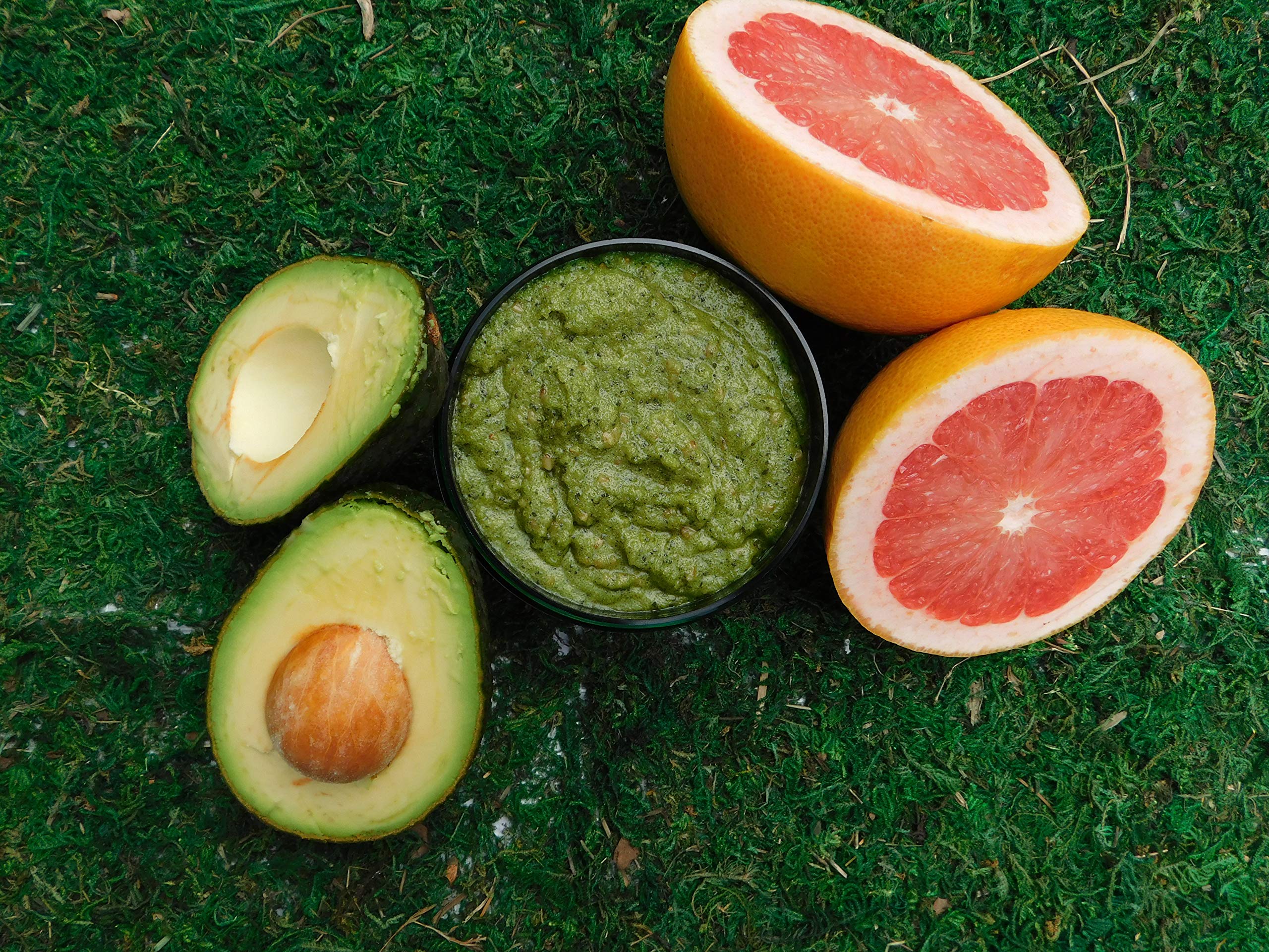 Organic Turmeric & Neem-Avocado Oil Body Scrub for Glowing Skin - Exfoliating & Moisturizing Treatment for Face & Body - Perfect for Spa Day & Self-Care Routine