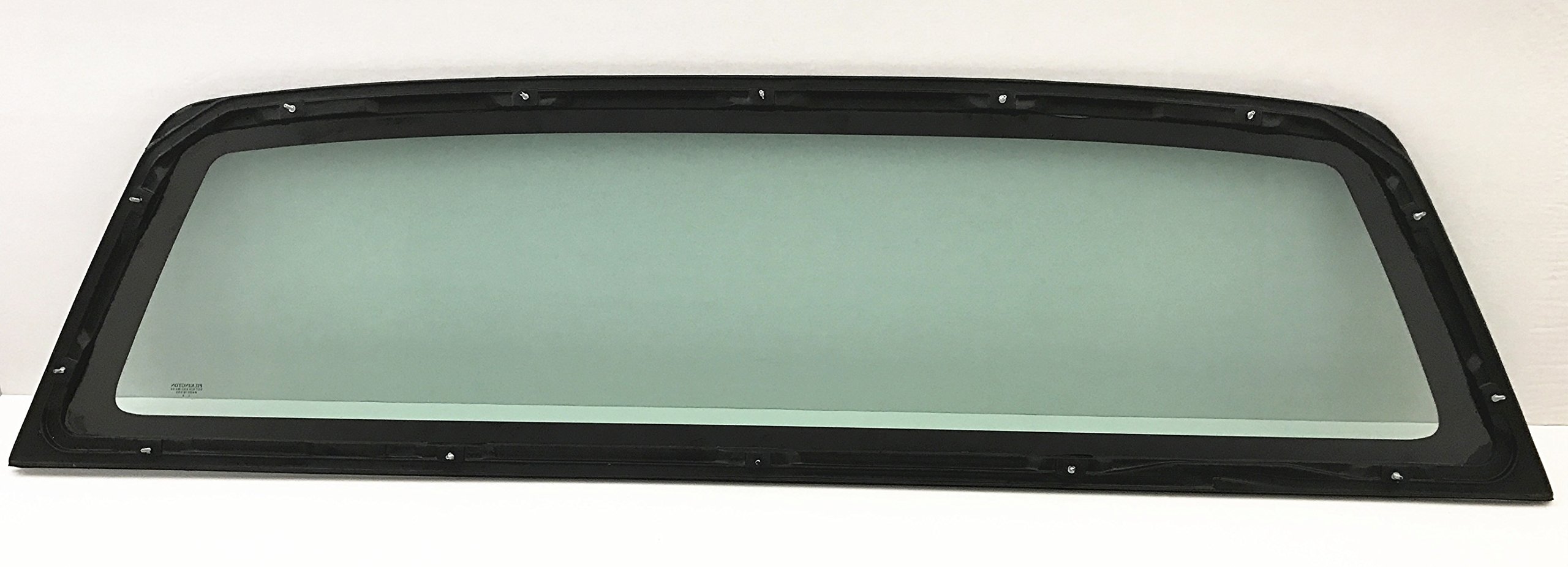 Ford F150 Pickup 2004-2014 Rear Window Glass Replacement - Tempered, Solar Control, Clear Stationary Back Glass with Free Butyl Tape | Perfect for Truck Upgrades & Heat Protection