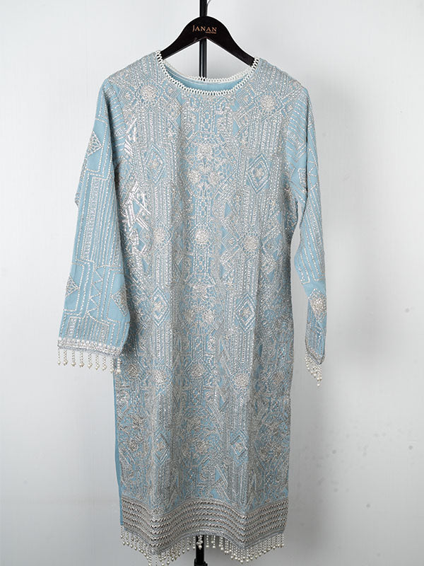 Cynthia Zarif Formal Stitched Dress for Women - Elegant Evening Gown for Weddings, Parties & Special Occasions