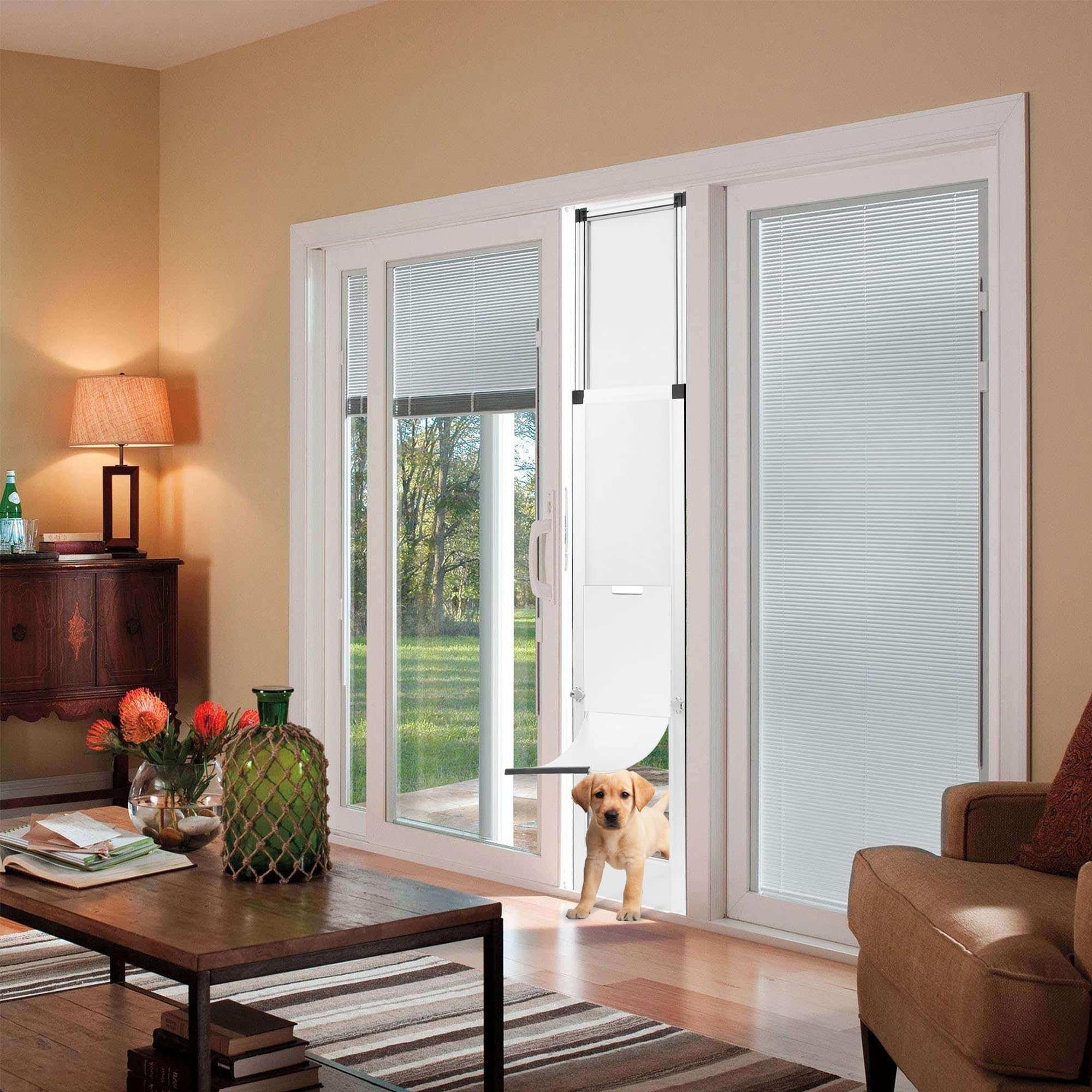 Pet Door for Sliding Glass Doors - 8.66