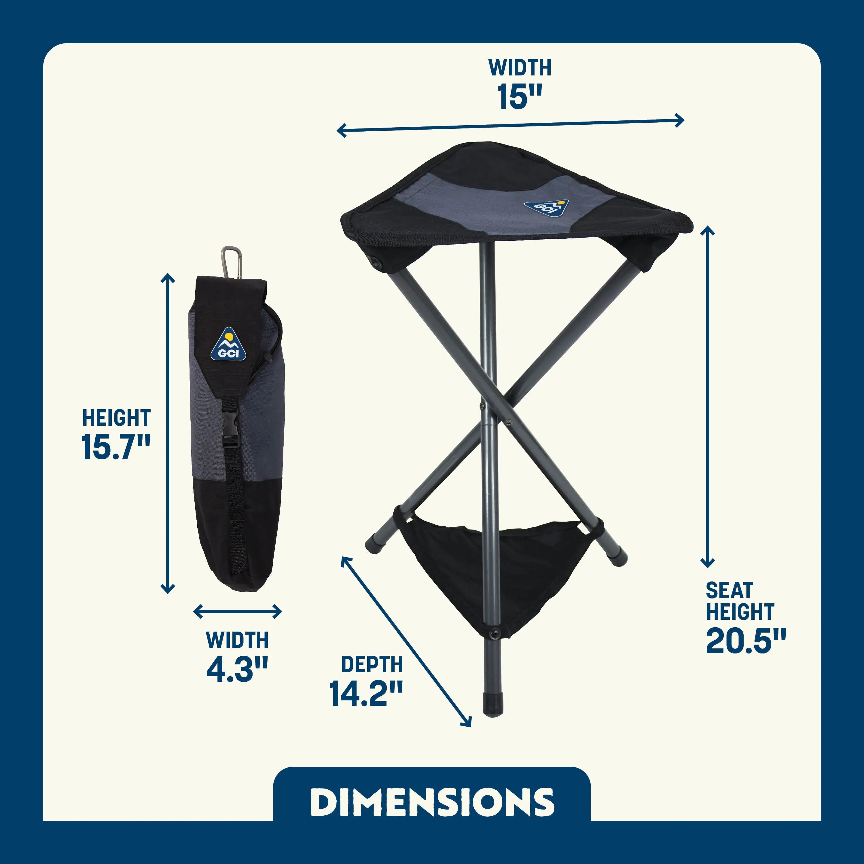 PackSeat - Portable & Lightweight Outdoor Seat Cushion for Camping, Hiking, Picnics, and Beach Trips