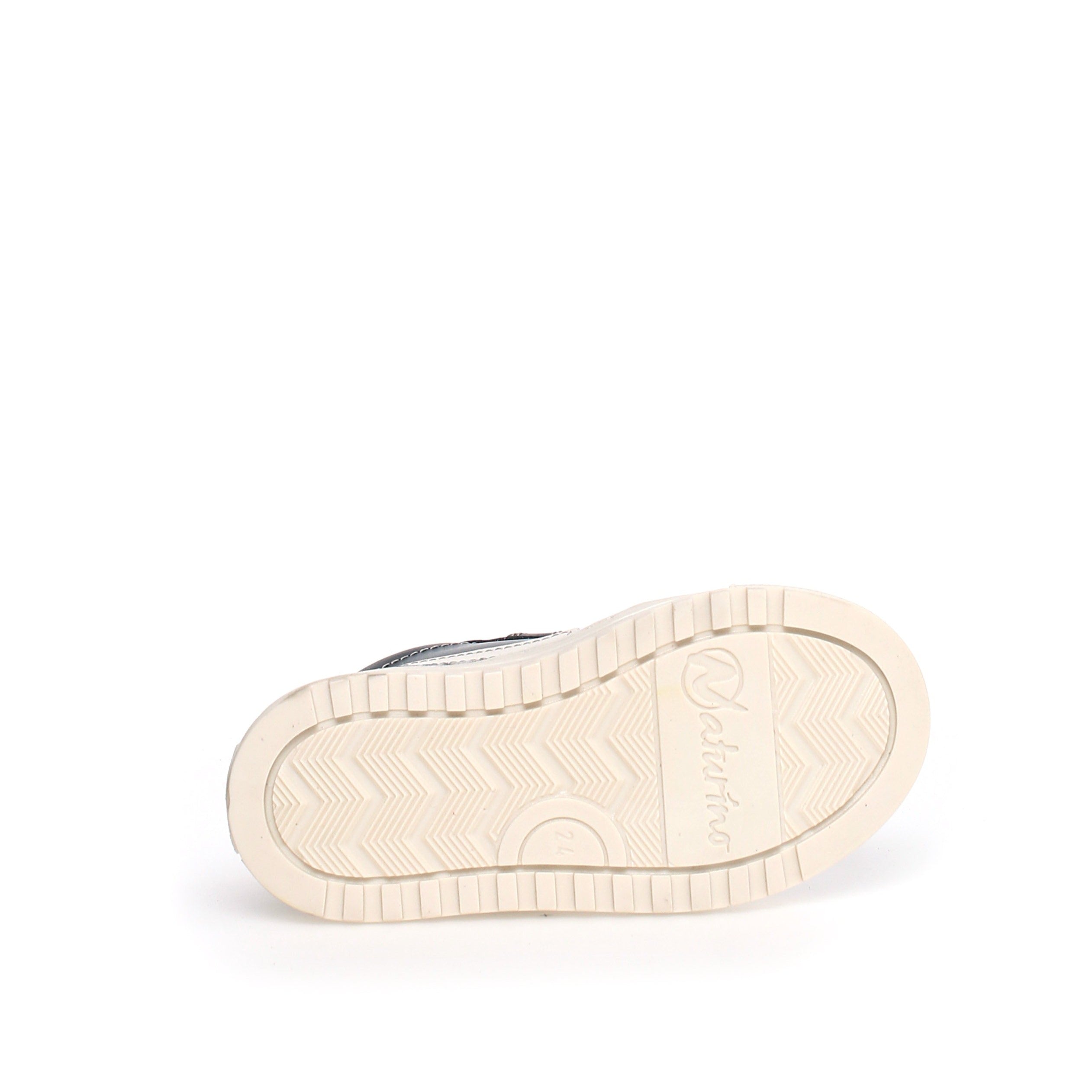 Naturino Ceonia High Calf Sneakers for Girls and Boys - Black/Milk | Comfortable Kids Shoes for School, Play & Outdoor Activities