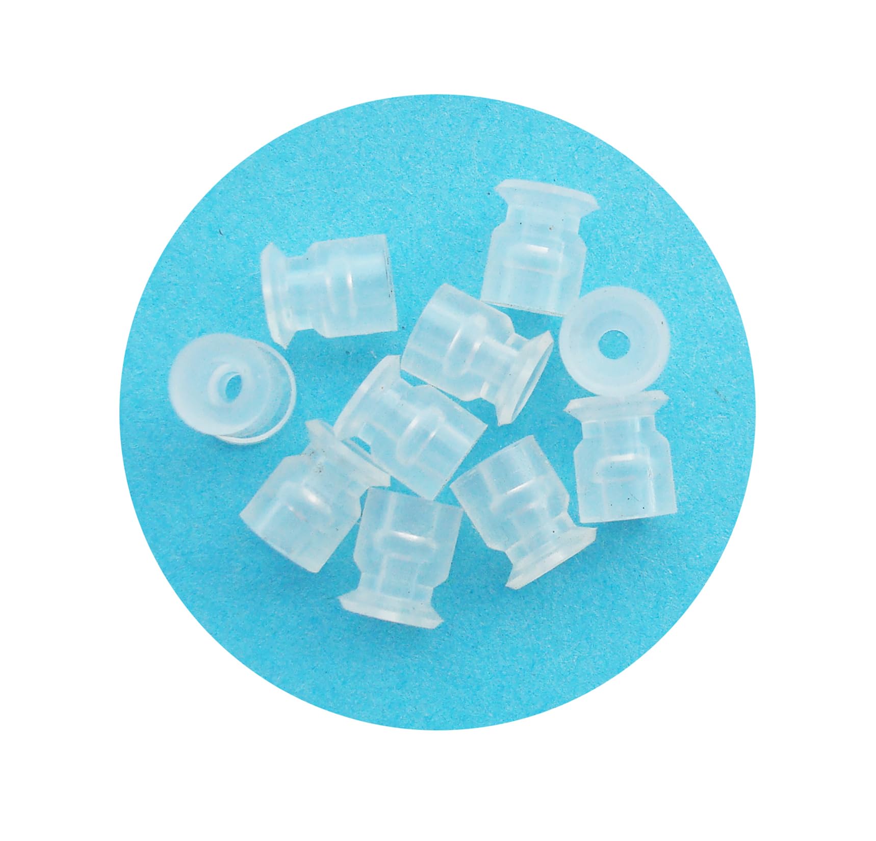 VP Series Silicone Robotic Arm Vacuum Suction Cup - VP-R Single-Layer Vacuum Grip Device (Pack of 10) for Industrial Automation, CNC Machinery & Pick-and-Place Applications
