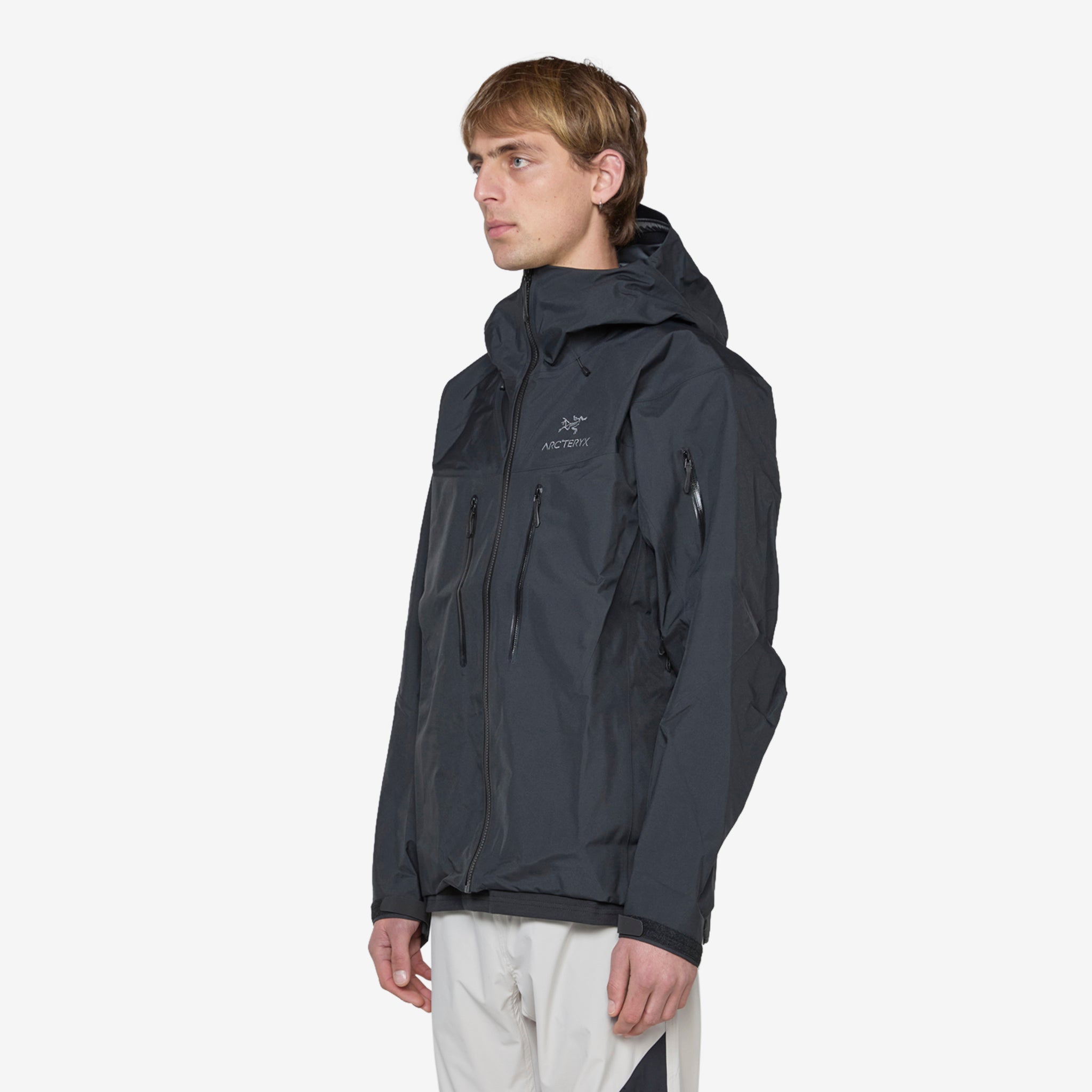 Arc'teryx Alpha SV Jacket - Men's Waterproof & Windproof Ski Shell - Black - Ideal for Backcountry Skiing, Mountaineering & Outdoor Adventures