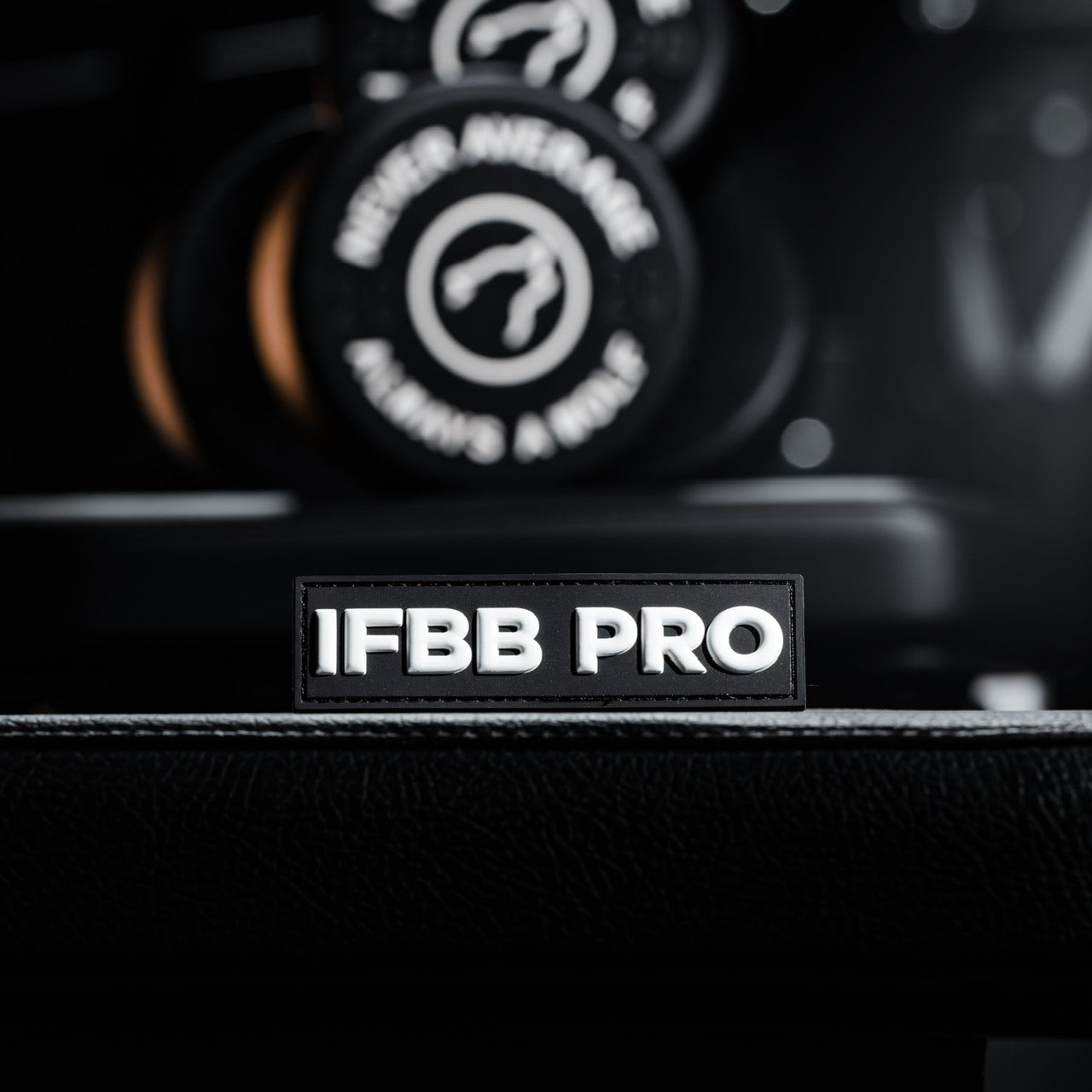 IFBB PRO Black Large Gym Bag - Durable Workout Duffel for Fitness, Travel & Sports | Perfect for Bodybuilders, Athletes & Gym Enthusiasts