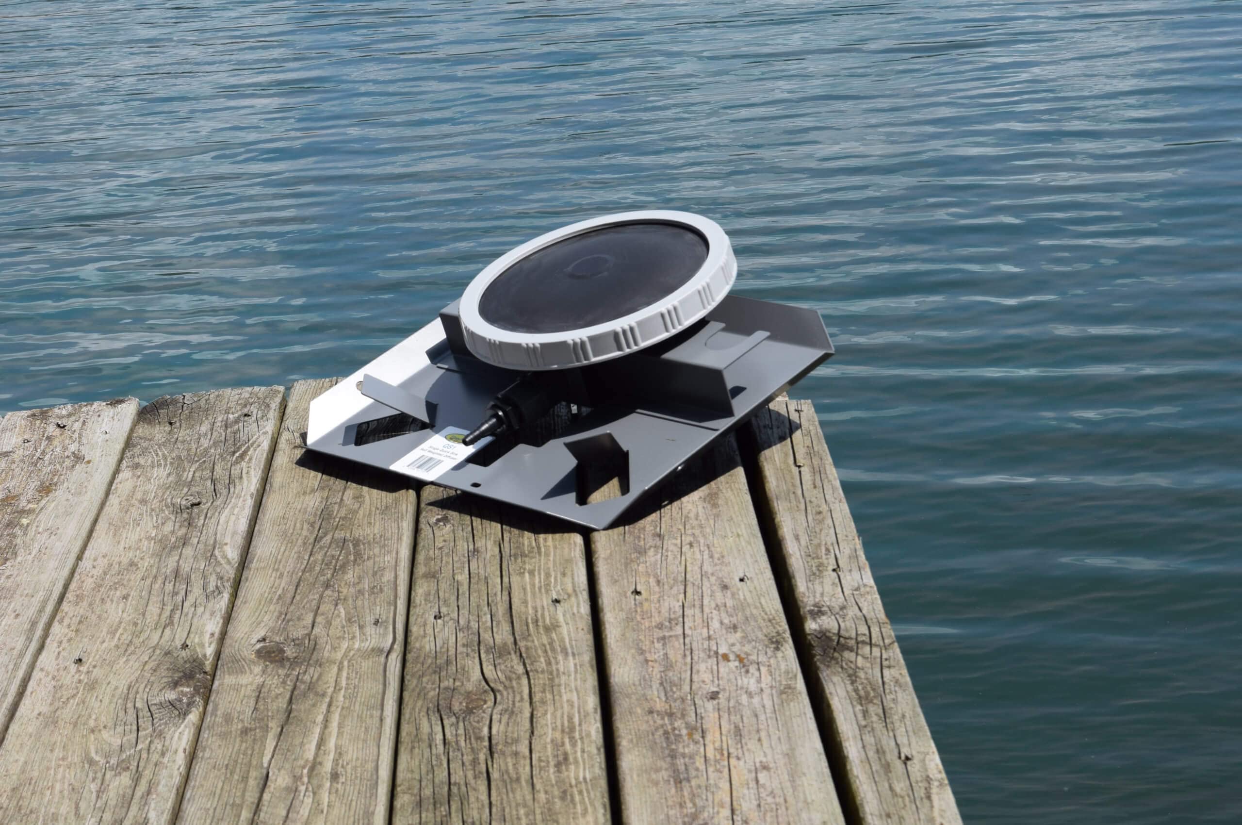 EasyPro QS1 Quick Sink Self-Weighted Diffuser Assembly - Low Maintenance Lake & Pond Aeration System with EPDM Rubber Membrane for Subsurface Oxygenation | Perfect for Water Gardens, Fish Ponds & Aquatic Ecosystems