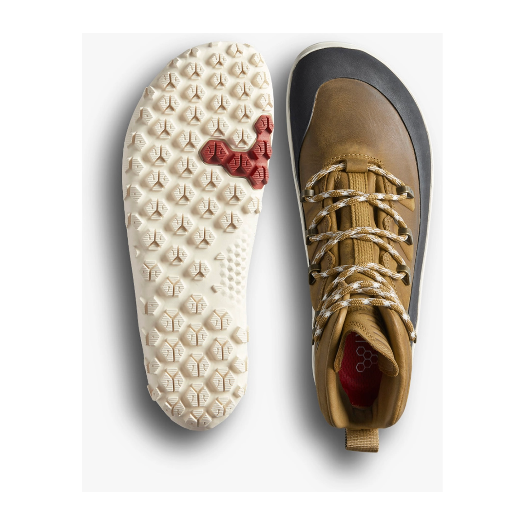 Vivobarefoot Women's Tracker Leather All-Terrain Hiking Boots - Waterproof Outdoor Shoes for Trail Running & Adventure Travel