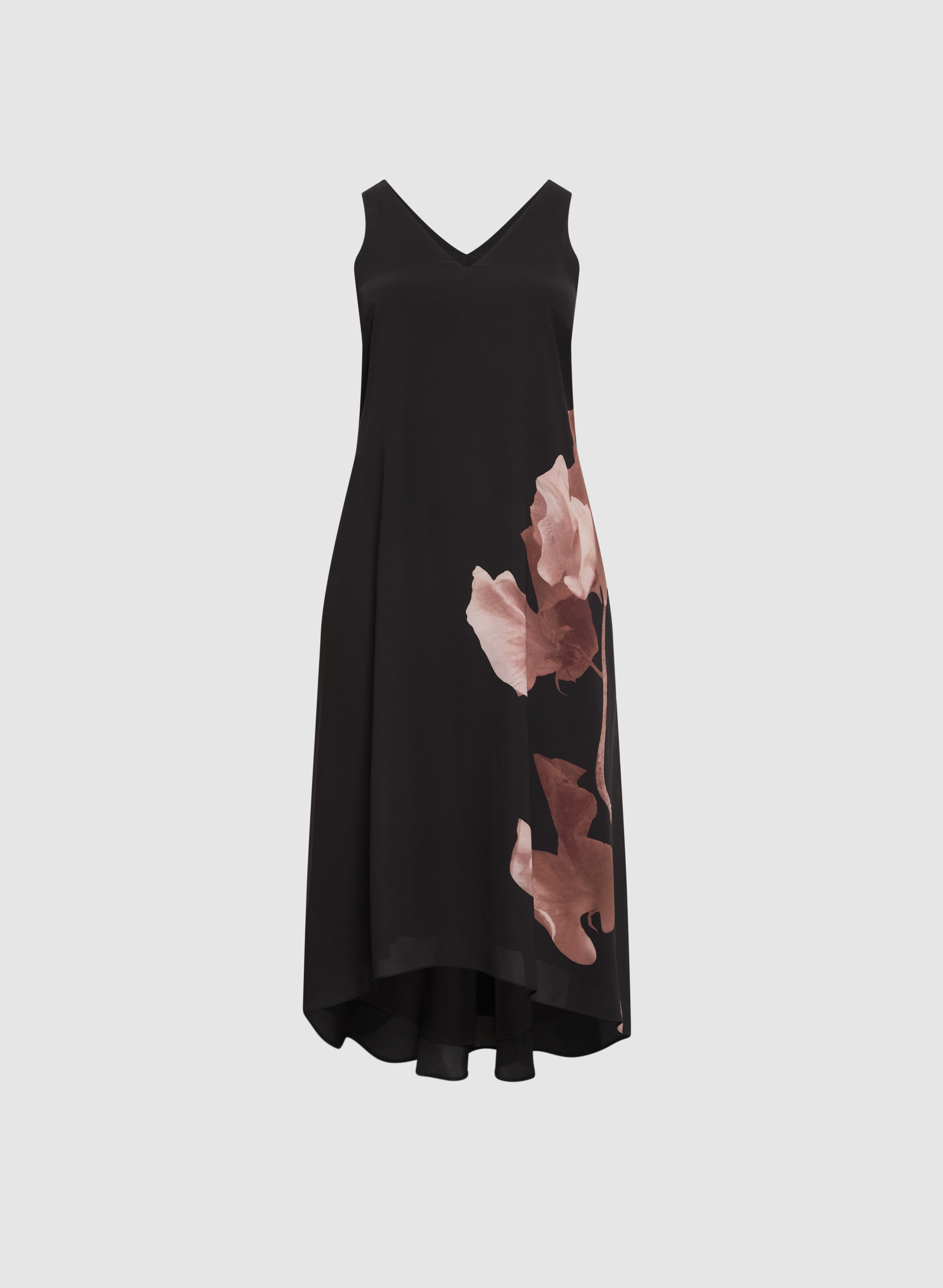 Floral Print Dress for Women - Summer Flowy Boho Maxi Dress with Pockets - Perfect for Beach, Vacation & Casual Outings