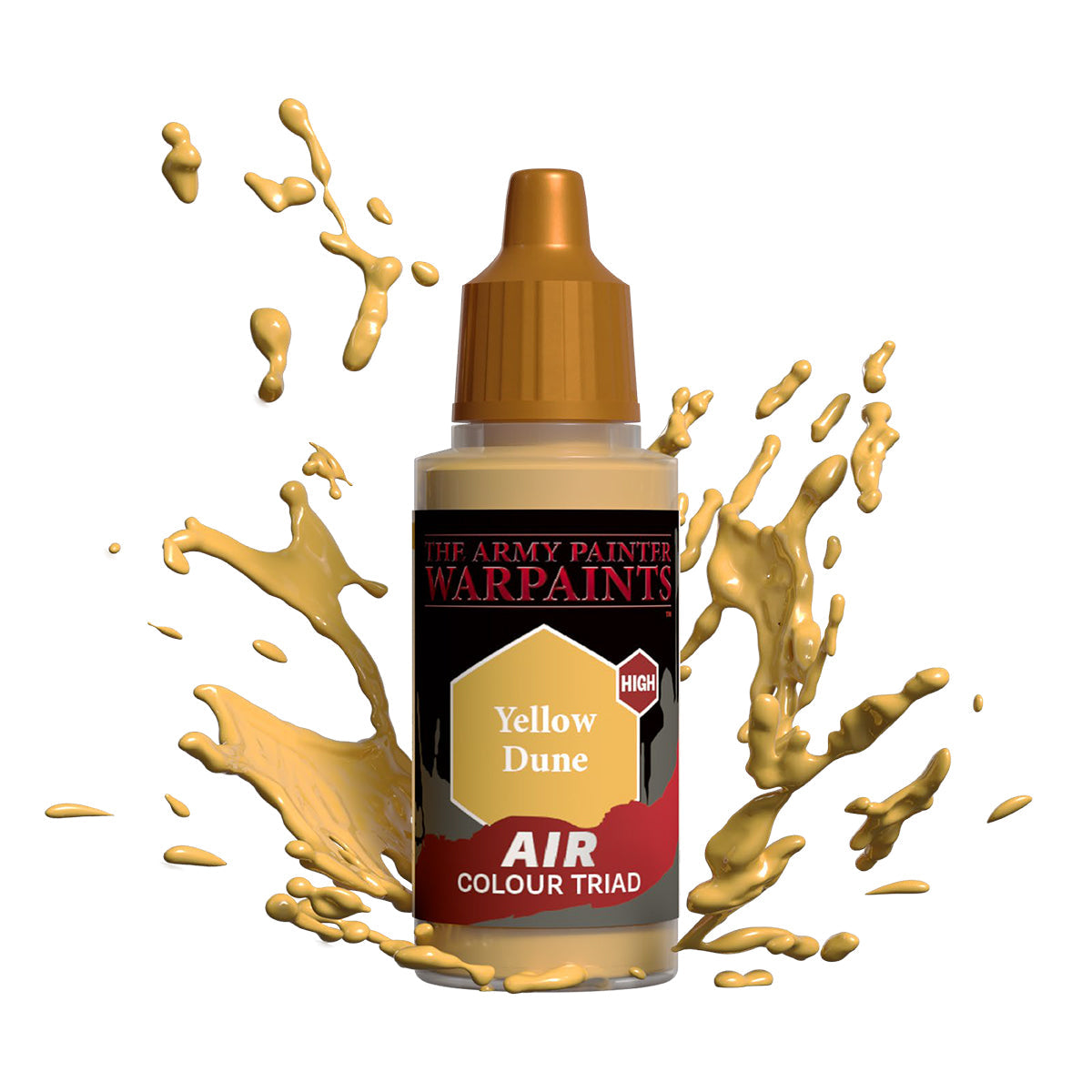 Warpaints Air: Yellow Dune - Premium Acrylic Paint Set for Miniature Models & War Gaming - Perfect for Tabletop Gaming, Model Painting, and DIY Crafts