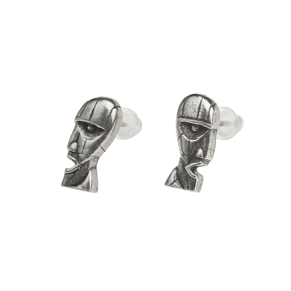Pink Floyd Division Bell Stud Earrings - Official Licensed Merchandise for Music Fans & Collectors | Perfect for Concerts, Gifts & Rock Fashion