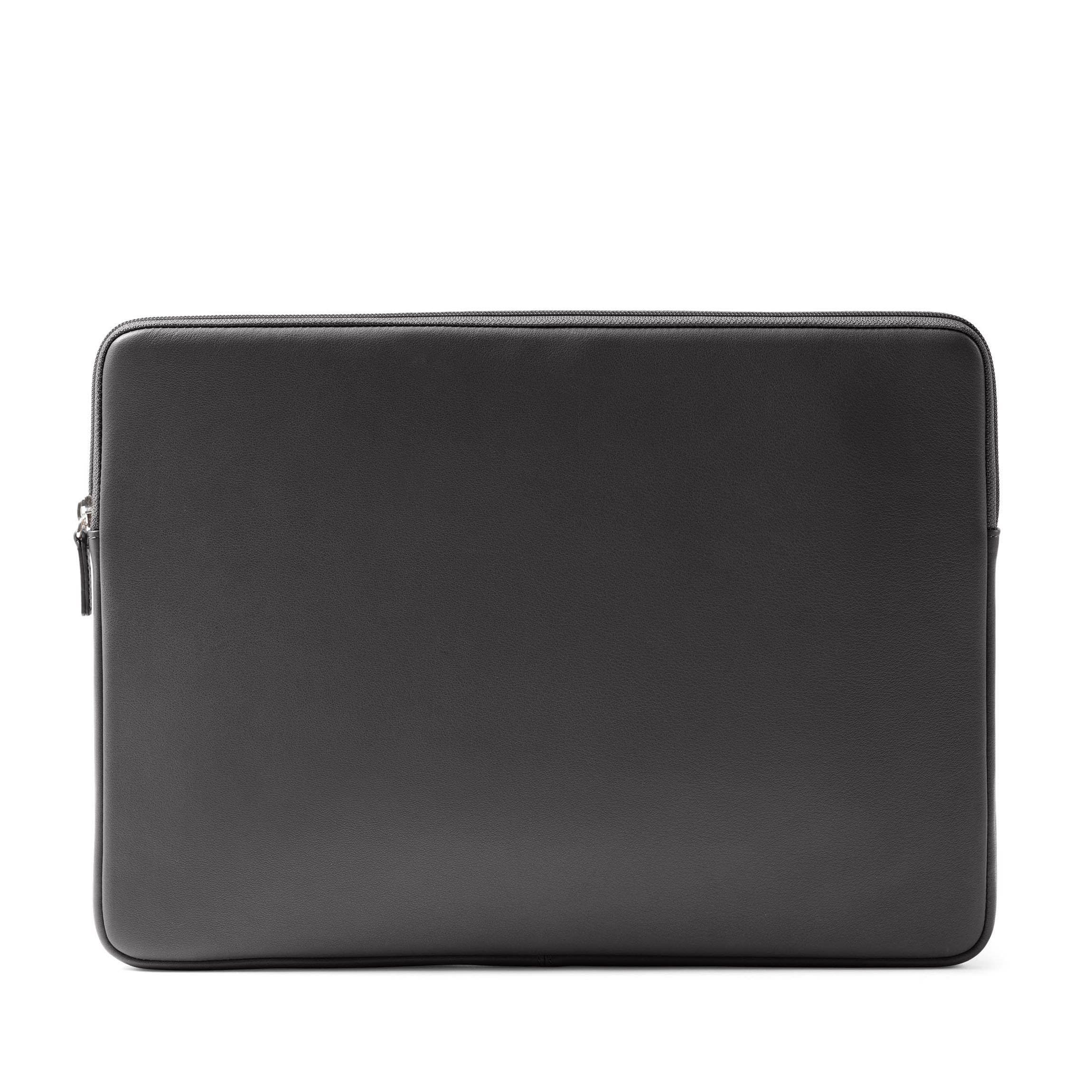 15/16 Inch Slim Laptop Sleeve - Black Onyx Protective Case for MacBook Air/Pro - Lightweight & Water-Resistant for Work, School & Travel