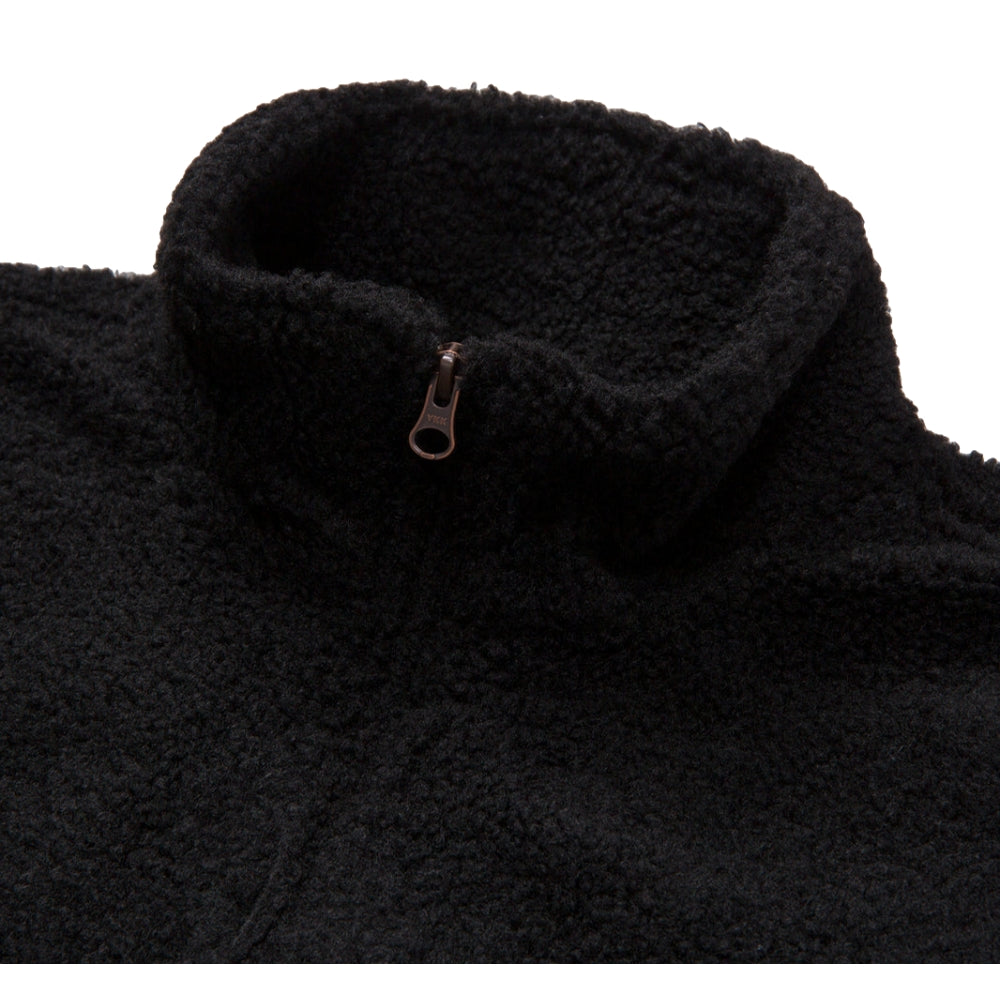 Honor The Gift Script Sherpa Pullover Black - Cozy Fleece Hoodie for Men & Women - Perfect for Winter, Outdoor Activities & Casual Wear